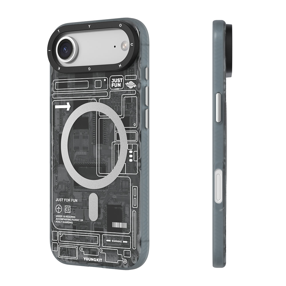 __genel|2|apple-iphone-17-air-kilif-m-safe-sarj-ozellikli-kamera-denetim-butonlu-youngkit-technology-serisi-kapak-03|Apple iPhone 17 Air Kılıf MagSafe Şarj Özellikli Kamera Denetim Butonlu Youngkit Technology Serisi Kapak