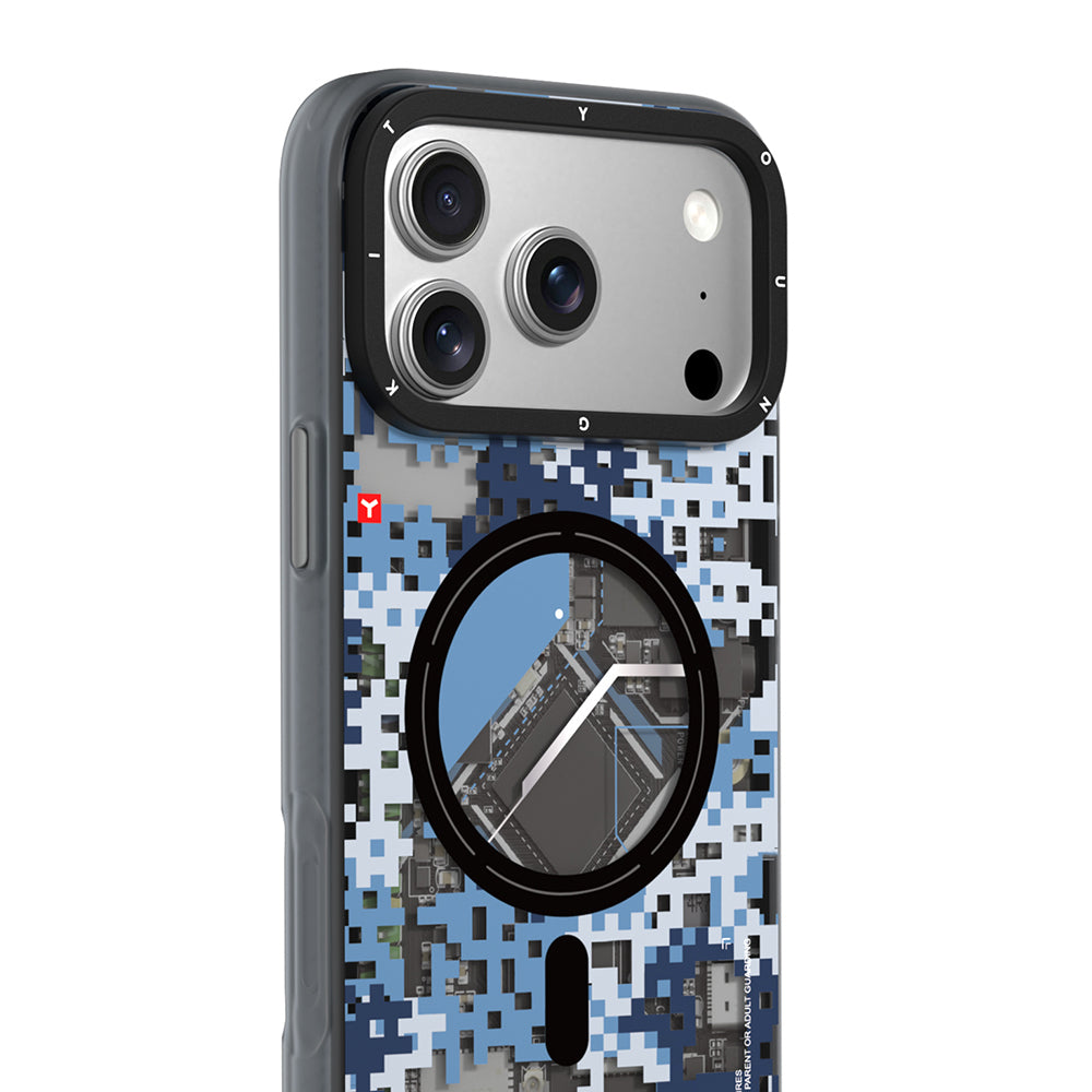 __genel|7|apple-iphone-17-pro-kilif-m-safe-sarj-ozellikli-youngkit-camouflage-sykell-serisi-kapak-08|Apple iPhone 17 Pro Kılıf MagSafe Şarj Özellikli Youngkit Camouflage Sykell Serisi Kapak