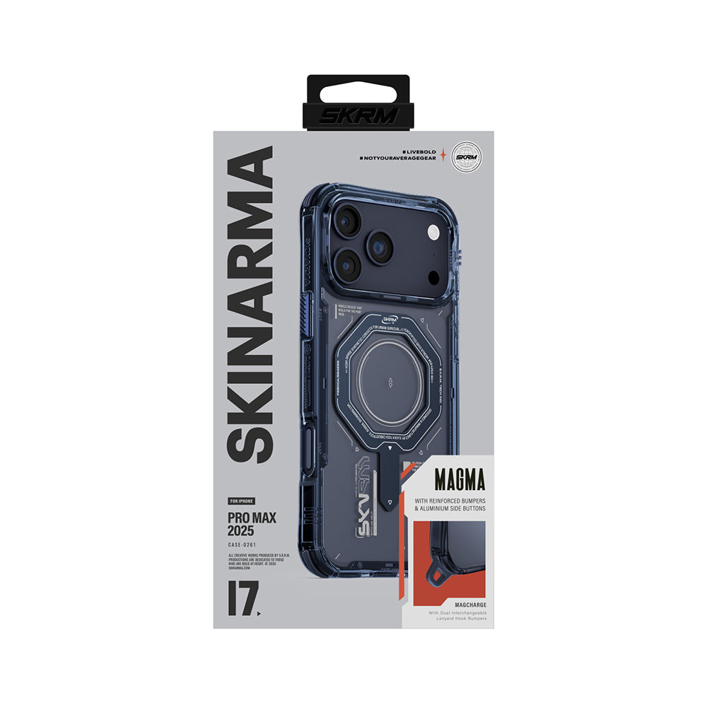 __genel|2|apple-iphone-17-pro-kilif-skinarma-m-safe-sarj-ozellikli-airbag-tasarimli-magma-kapak-03|Apple iPhone 17 Pro Kılıf SkinArma MagSafe Şarj Özellikli Airbag Tasarımlı Magma Kapak
