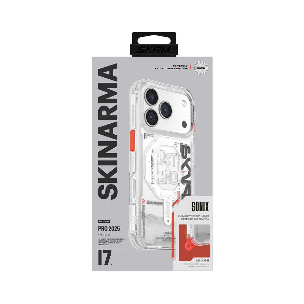 __genel|8|apple-iphone-17-pro-kilif-skinarma-m-safe-sarj-ozellikli-yazi-desenli-airbag-tasarimli-sonix-kapak-09|Apple iPhone 17 Pro Kılıf Skinarma MagSafe Şarj Özellikli Yazı Desenli Airbag Tasarımlı Sonix Kapak