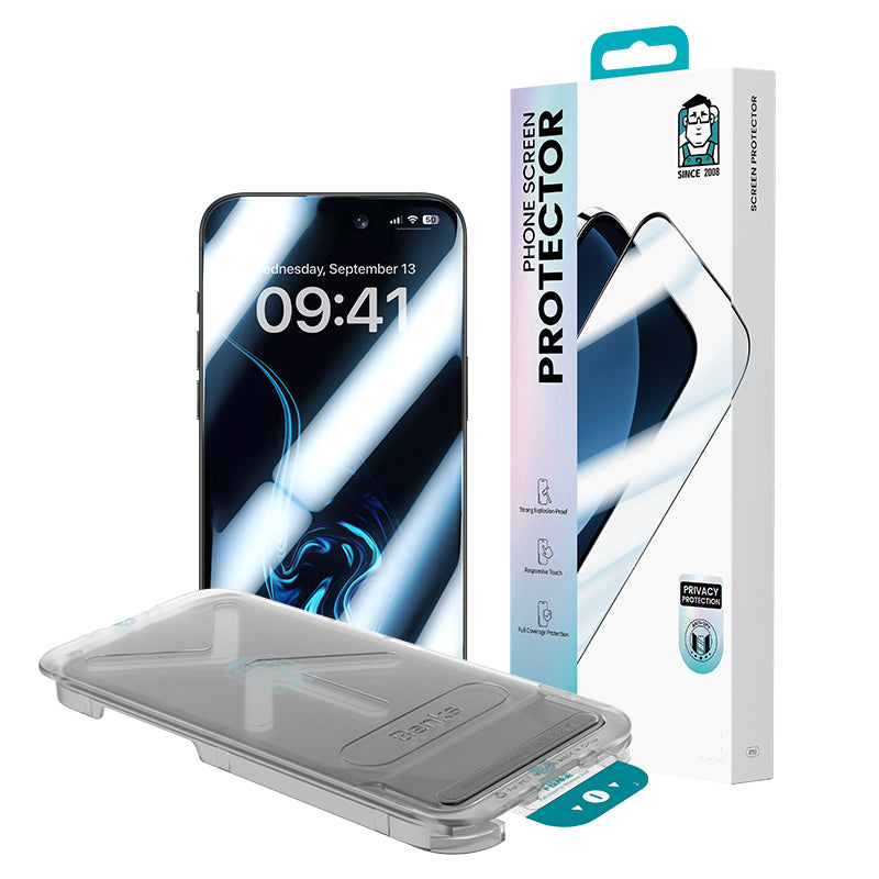 __genel|5|apple-iphone-17-pro-max-benks-ultra-shield-0.3mm-privacy-ekran-koruyucu-kolay-uygulama-aparatli-06|Apple iPhone 17 Pro Max Benks Ultra Shield 0.3mm Privacy Ekran Koruyucu + Kolay Uygulama Aparatlı