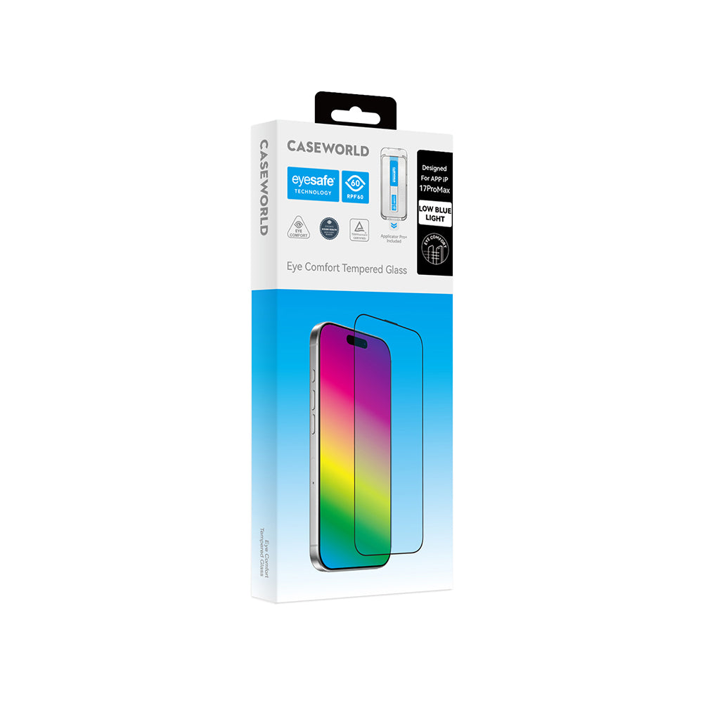 __genel|5|apple-iphone-17-pro-max-caseworld-applicator-serisi-2.5d-eyesafe-mavi-isik-teknolojili-0.33mm-temperli-cam-ekran-koruyucu-uygulama-aparati-06|Apple iPhone 17 Pro Max CaseWorld Applicator Serisi 2.5D Eyesafe Mavi Işık Teknolojili 0.33mm Temperli Cam Ekran Koruyucu + Uygulama Aparatı