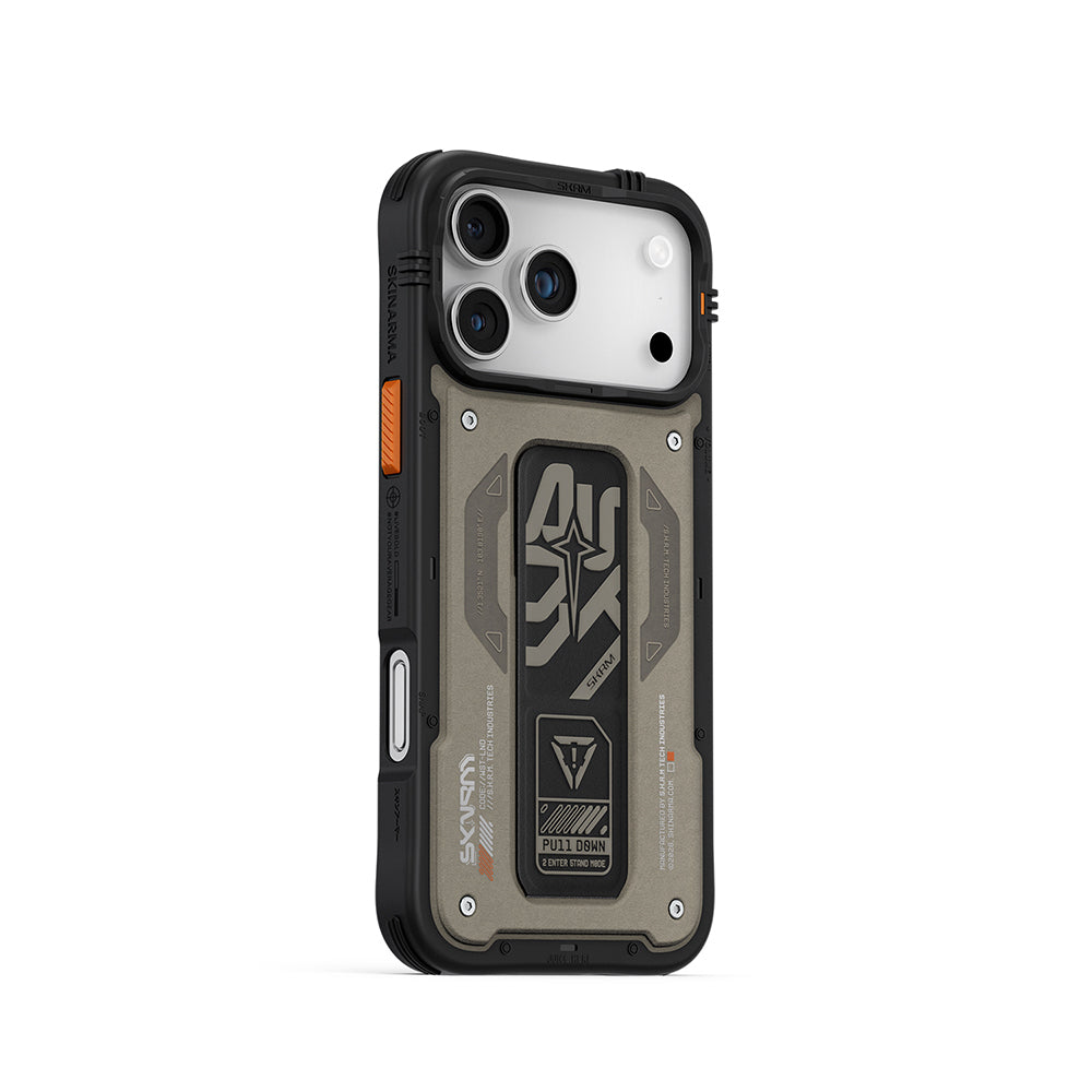 __genel|6|apple-iphone-17-pro-max-kilif-desenli-airbag-tasarimli-standli-skinarma-aegis-kapak-07|Apple iPhone 17 Pro Max Kılıf Desenli Airbag Tasarımlı Standlı Skinarma Aegis Kapak