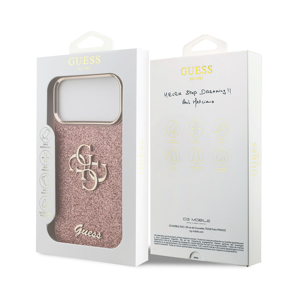 __genel|7|apple-iphone-17-pro-max-kilif-guess-orjinal-lisansli-4g-buyuk-metal-kamera-cerceveli-ve-logolu-glitter-kapak-08|Apple iPhone 17 Pro Max Kılıf Guess Orjinal Lisanslı 4G Büyük Metal Kamera Çerçeveli ve Logolu Glitter Kapak