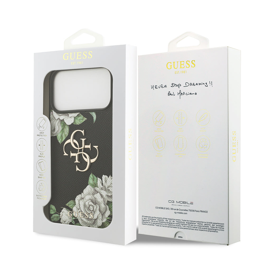 __genel|7|apple-iphone-17-pro-max-kilif-guess-orjinal-lisansli-gul-baskili-buyuk-metal-logo-dizaynli-kapak-08|Apple iPhone 17 Pro Max Kılıf Guess Orjinal Lisanslı Gül Baskılı Büyük Metal Logo Dizaynlı Kapak
