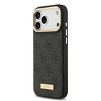 __genel|7|apple-iphone-17-pro-max-kilif-guess-orjinal-lisansli-m-safe-sarj-ozellikli-4g-desenli-pu-metal-plaka-klasik-logolu-kapak-08|Apple iPhone 17 Pro Max Kılıf Guess Orjinal Lisanslı MagSafe Şarj Özellikli 4G Desenli PU Metal Plaka Klasik Logolu Kapak
