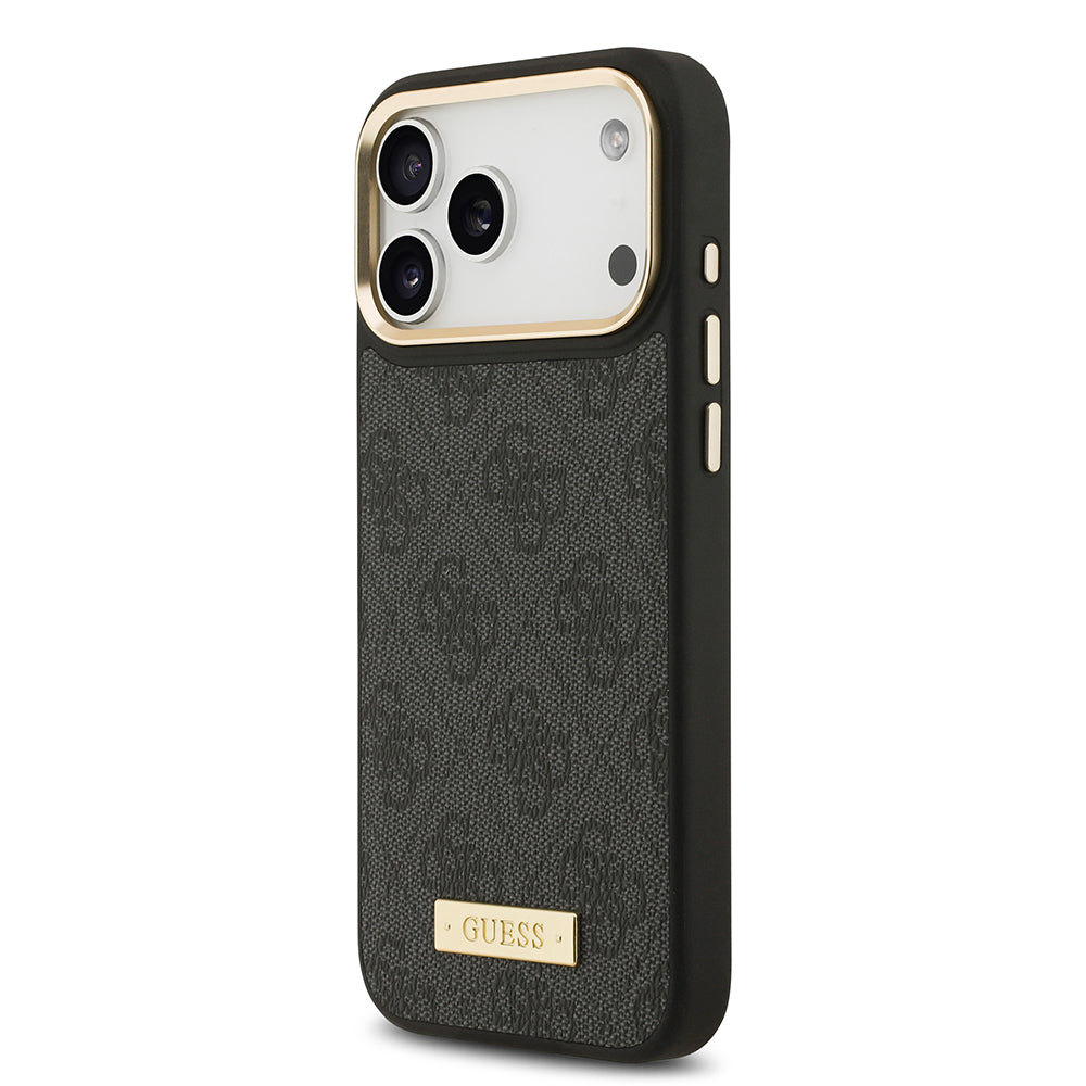 __genel|7|apple-iphone-17-pro-max-kilif-guess-orjinal-lisansli-m-safe-sarj-ozellikli-4g-desenli-pu-metal-plaka-klasik-logolu-kapak-08|Apple iPhone 17 Pro Max Kılıf Guess Orjinal Lisanslı MagSafe Şarj Özellikli 4G Desenli PU Metal Plaka Klasik Logolu Kapak