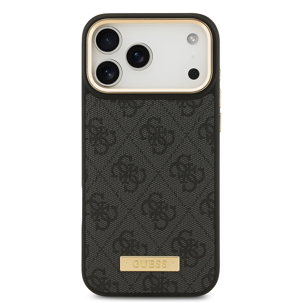 __genel|8|apple-iphone-17-pro-max-kilif-guess-orjinal-lisansli-m-safe-sarj-ozellikli-4g-desenli-pu-metal-plaka-klasik-logolu-kapak-09|Apple iPhone 17 Pro Max Kılıf Guess Orjinal Lisanslı MagSafe Şarj Özellikli 4G Desenli PU Metal Plaka Klasik Logolu Kapak