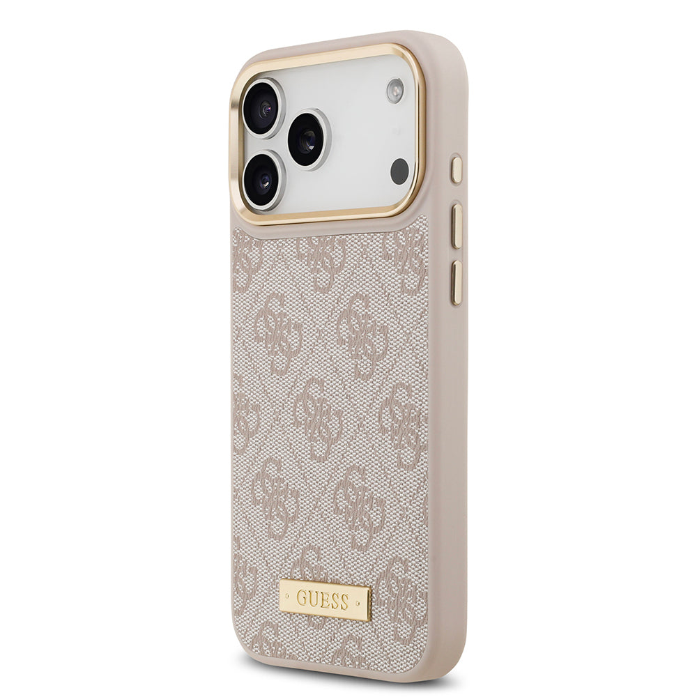 __genel|13|apple-iphone-17-pro-max-kilif-guess-orjinal-lisansli-m-safe-sarj-ozellikli-4g-desenli-pu-metal-plaka-klasik-logolu-kapak-14|Apple iPhone 17 Pro Max Kılıf Guess Orjinal Lisanslı MagSafe Şarj Özellikli 4G Desenli PU Metal Plaka Klasik Logolu Kapak