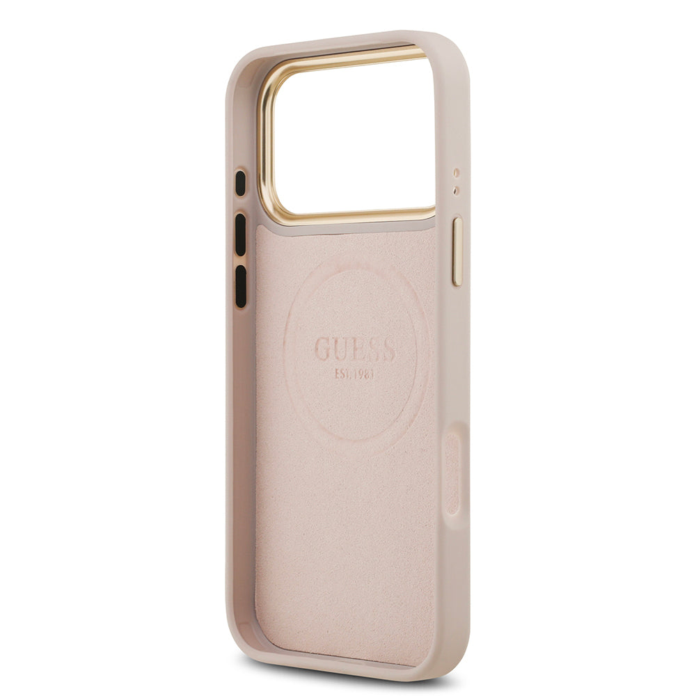 __genel|18|apple-iphone-17-pro-max-kilif-guess-orjinal-lisansli-m-safe-sarj-ozellikli-4g-desenli-pu-metal-plaka-klasik-logolu-kapak-19|Apple iPhone 17 Pro Max Kılıf Guess Orjinal Lisanslı MagSafe Şarj Özellikli 4G Desenli PU Metal Plaka Klasik Logolu Kapak