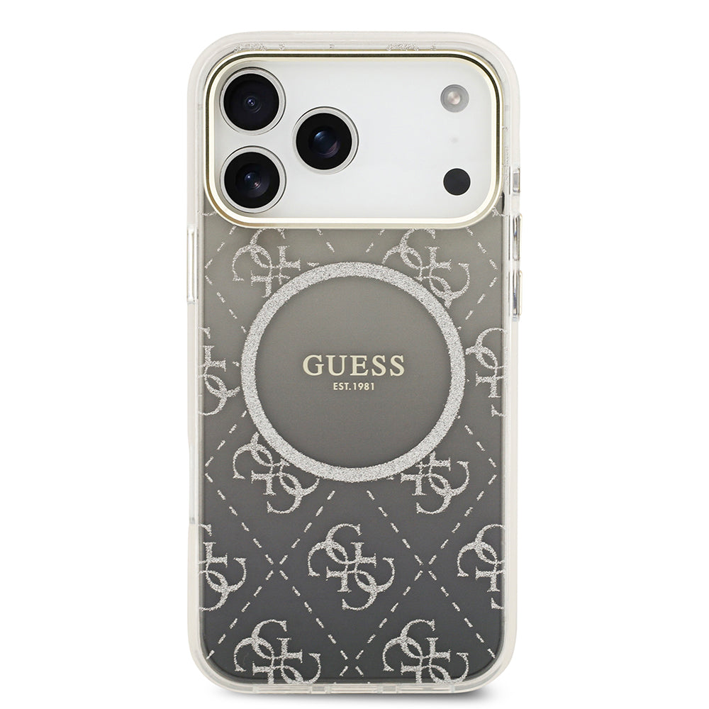__genel|2|apple-iphone-17-pro-max-kilif-guess-orjinal-lisansli-m-safe-sarj-ozellikli-4g-desenli-simli-silikon-kapak-03|Apple iPhone 17 Pro Max Kılıf Guess Orjinal Lisanslı MagSafe Şarj Özellikli 4G Desenli Simli Silikon Kapak