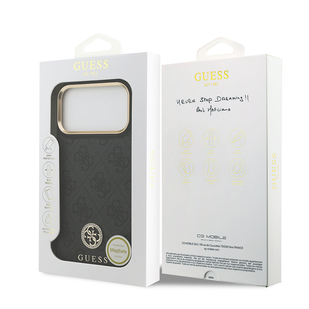 __genel|14|apple-iphone-17-pro-max-kilif-guess-orjinal-lisansli-m-safe-sarj-ozellikli-gold-metal-kamera-cerceveli-tasli-4g-logolu-kapak-15|Apple iPhone 17 Pro Max Kılıf Guess Orjinal Lisanslı MagSafe Şarj Özellikli Gold Metal Kamera Çerçeveli Taşlı 4G Logolu Kapak