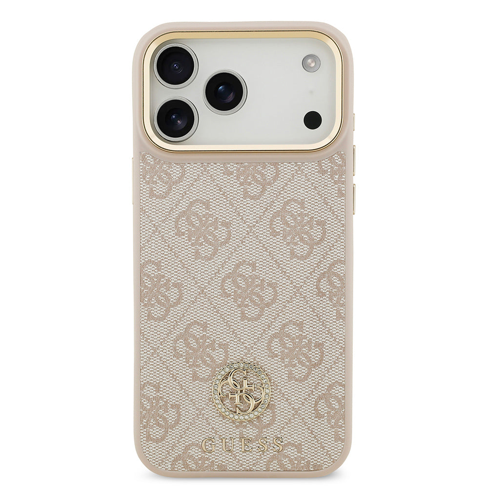 __genel|16|apple-iphone-17-pro-max-kilif-guess-orjinal-lisansli-m-safe-sarj-ozellikli-gold-metal-kamera-cerceveli-tasli-4g-logolu-kapak-17|Apple iPhone 17 Pro Max Kılıf Guess Orjinal Lisanslı MagSafe Şarj Özellikli Gold Metal Kamera Çerçeveli Taşlı 4G Logolu Kapak