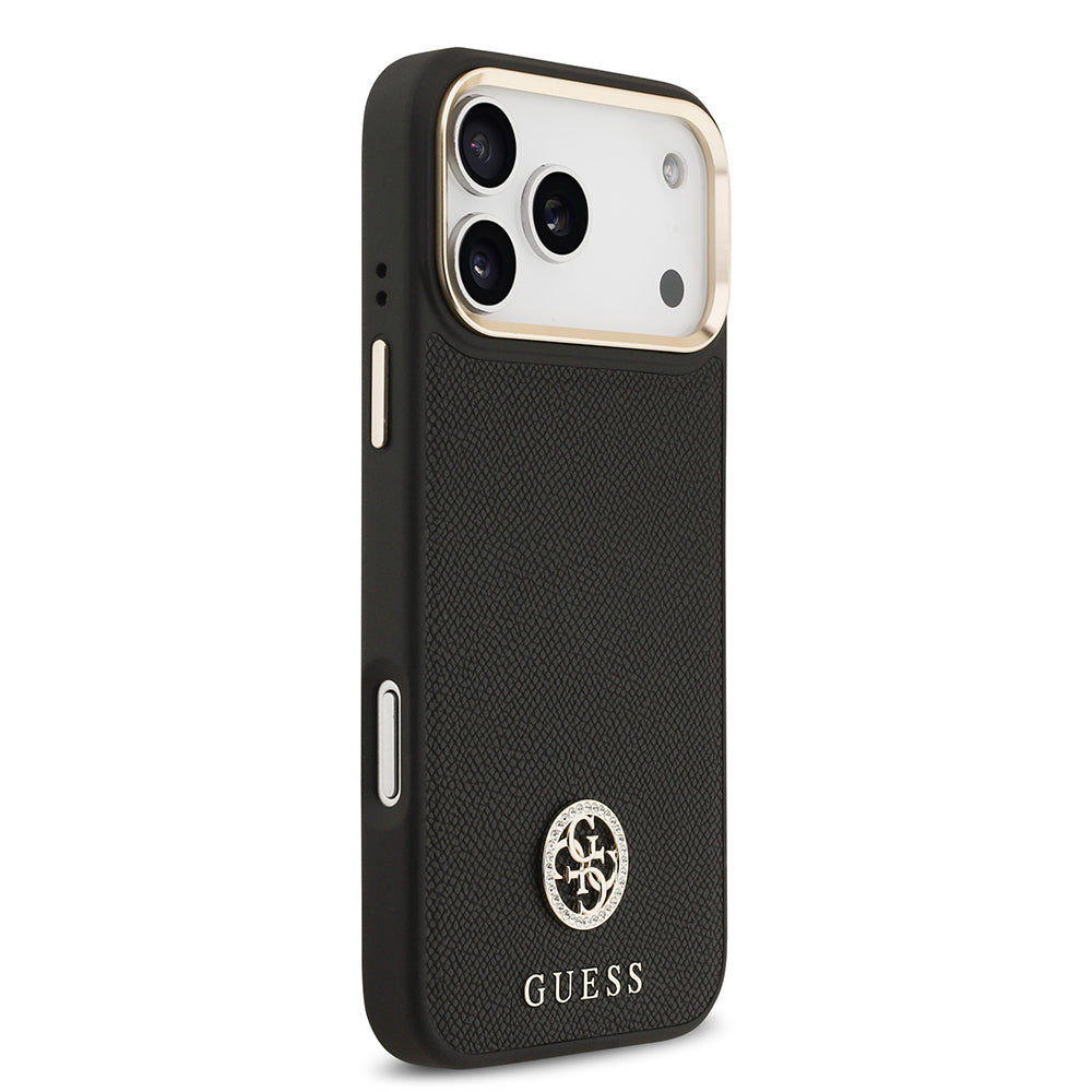 __genel|3|apple-iphone-17-pro-max-kilif-guess-orjinal-lisansli-m-safe-sarj-ozellikli-grained-yazi-ve-tasli-4g-logolu-kapak-04|Apple iPhone 17 Pro Max Kılıf Guess Orjinal Lisanslı MagSafe Şarj Özellikli Grained Yazı ve Taşlı 4G Logolu Kapak
