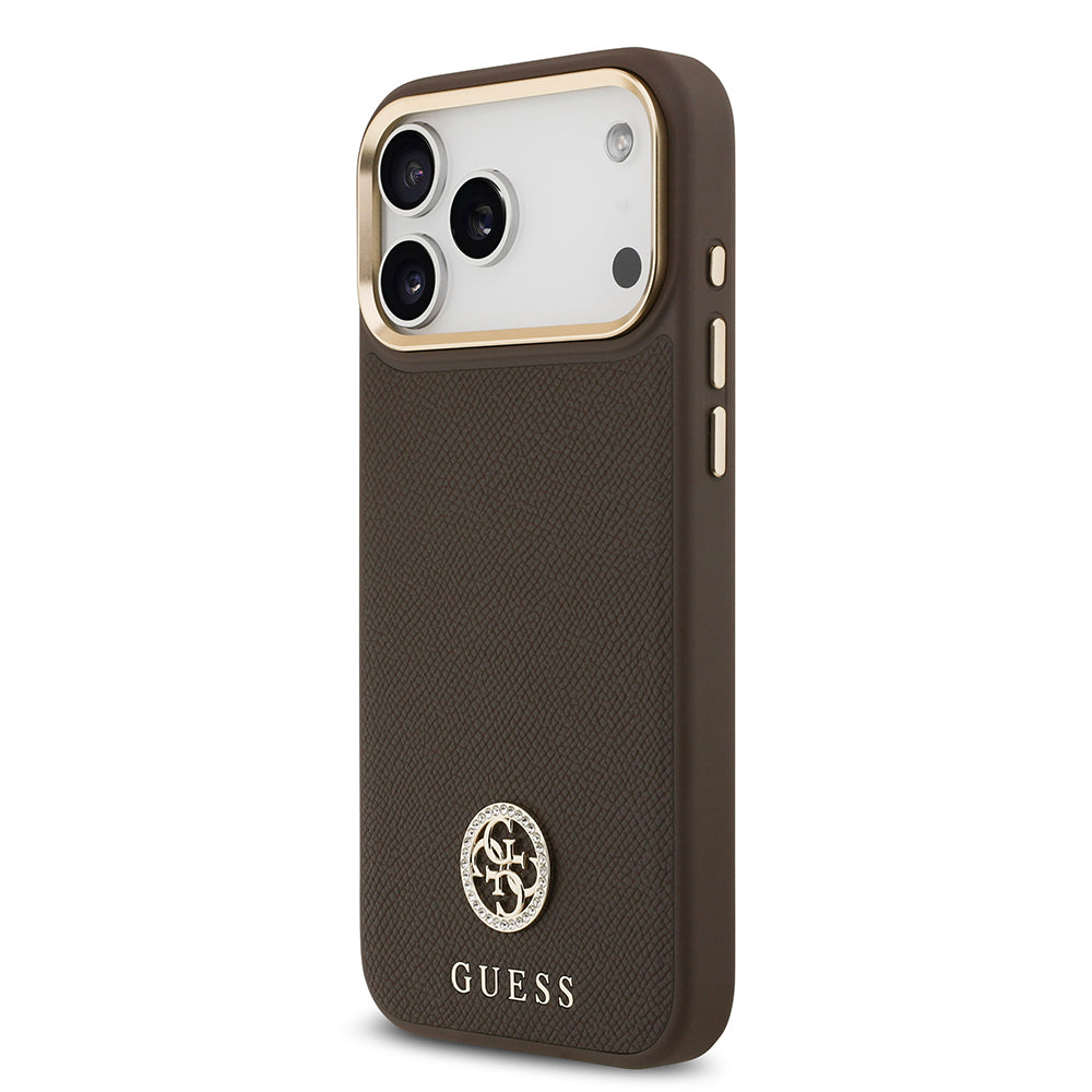 __genel|15|apple-iphone-17-pro-max-kilif-guess-orjinal-lisansli-m-safe-sarj-ozellikli-grained-yazi-ve-tasli-4g-logolu-kapak-16|Apple iPhone 17 Pro Max Kılıf Guess Orjinal Lisanslı MagSafe Şarj Özellikli Grained Yazı ve Taşlı 4G Logolu Kapak