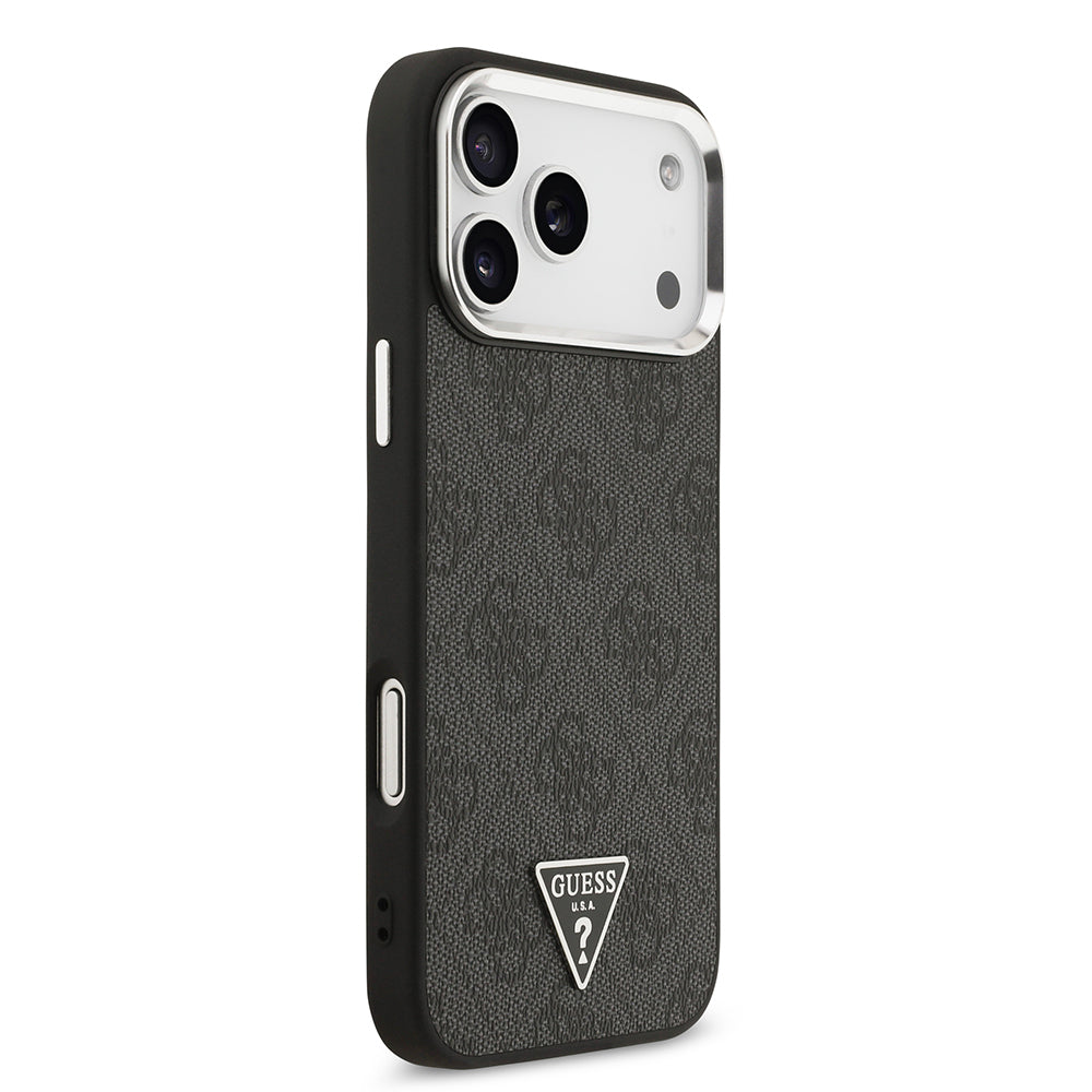 __genel|3|apple-iphone-17-pro-max-kilif-guess-orjinal-lisansli-m-safe-sarj-ozellikli-gumus-metal-kamera-cerceveli-ucgen-logo-4g-desenli-kapak-04|Apple iPhone 17 Pro Max Kılıf Guess Orjinal Lisanslı MagSafe Şarj Özellikli Gümüş Metal Kamera Çerçeveli Üçgen Logo 4G Desenli Kapak
