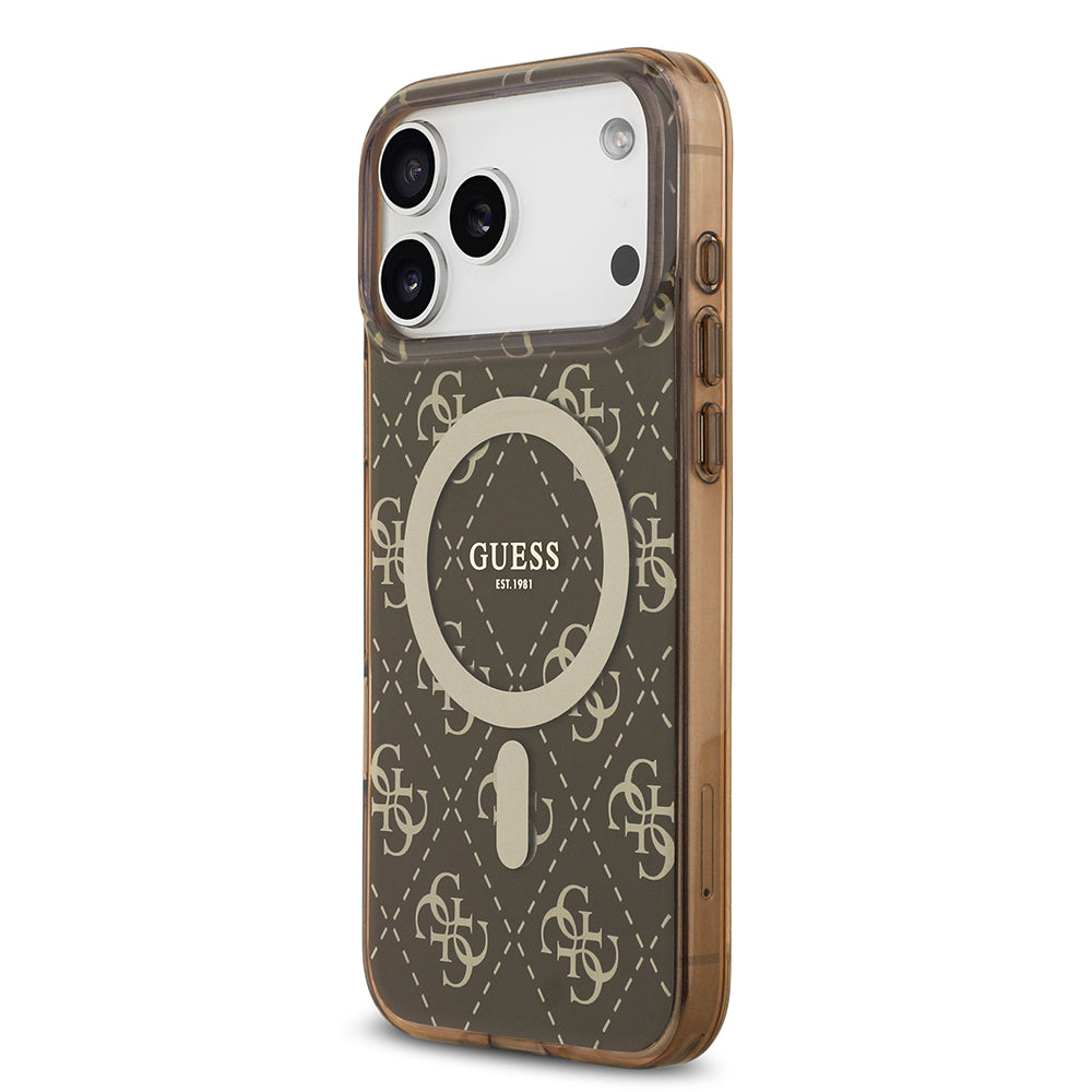 __genel|1|apple-iphone-17-pro-max-kilif-guess-orjinal-lisansli-m-safe-sarj-ozellikli-iml-baskili-klasik-logolu-4g-desenli-kapak-02|Apple iPhone 17 Pro Max Kılıf Guess Orjinal Lisanslı MagSafe Şarj Özellikli IML Baskılı Klasik Logolu 4G Desenli Kapak