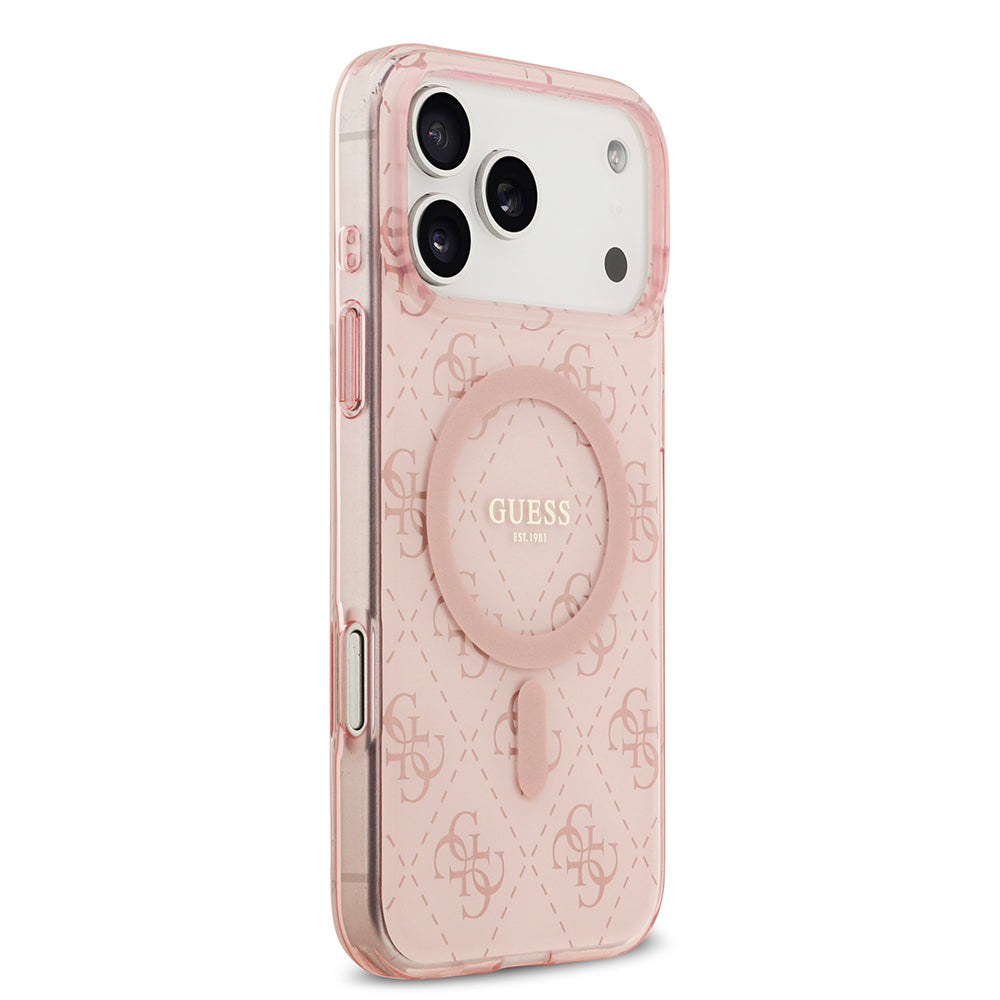 __genel|9|apple-iphone-17-pro-max-kilif-guess-orjinal-lisansli-m-safe-sarj-ozellikli-iml-baskili-klasik-logolu-4g-desenli-kapak-10|Apple iPhone 17 Pro Max Kılıf Guess Orjinal Lisanslı MagSafe Şarj Özellikli IML Baskılı Klasik Logolu 4G Desenli Kapak