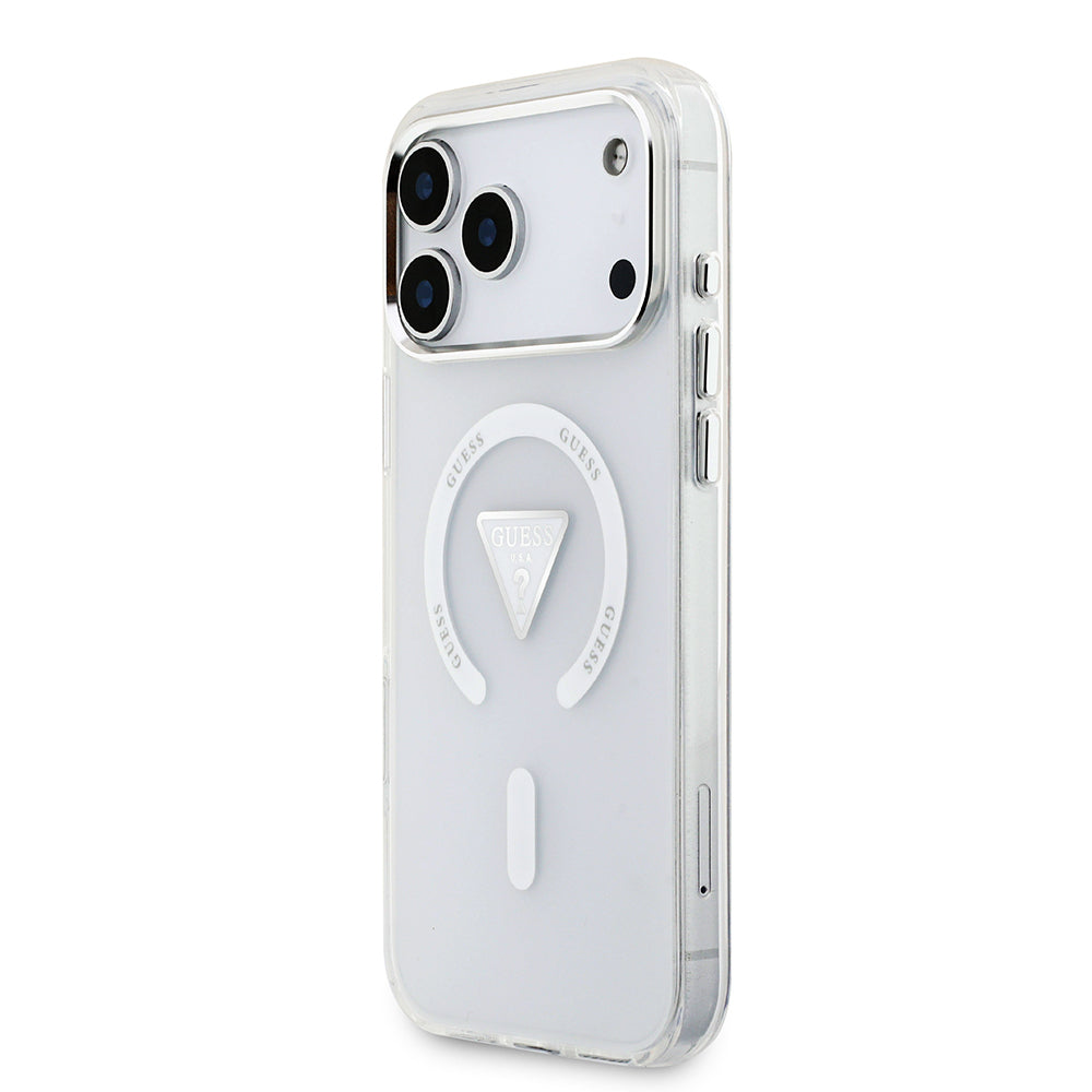 __genel|1|apple-iphone-17-pro-max-kilif-guess-orjinal-lisansli-m-safe-sarj-ozellikli-iml-baskili-ucgen-logolu-metal-kamera-cerceveli-kapak-02|Apple iPhone 17 Pro Max Kılıf Guess Orjinal Lisanslı MagSafe Şarj Özellikli IML Baskılı Üçgen Logolu Metal Kamera Çerçeveli Kapak