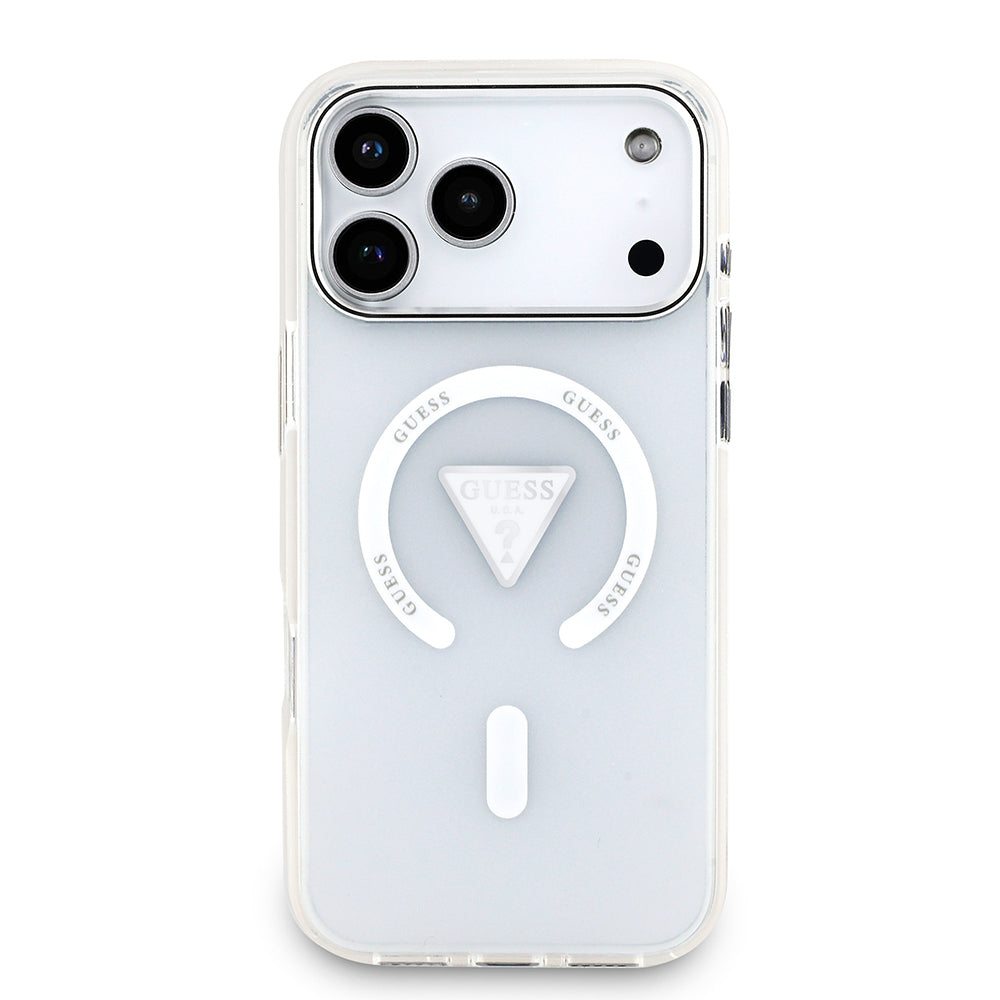 __genel|2|apple-iphone-17-pro-max-kilif-guess-orjinal-lisansli-m-safe-sarj-ozellikli-iml-baskili-ucgen-logolu-metal-kamera-cerceveli-kapak-03|Apple iPhone 17 Pro Max Kılıf Guess Orjinal Lisanslı MagSafe Şarj Özellikli IML Baskılı Üçgen Logolu Metal Kamera Çerçeveli Kapak