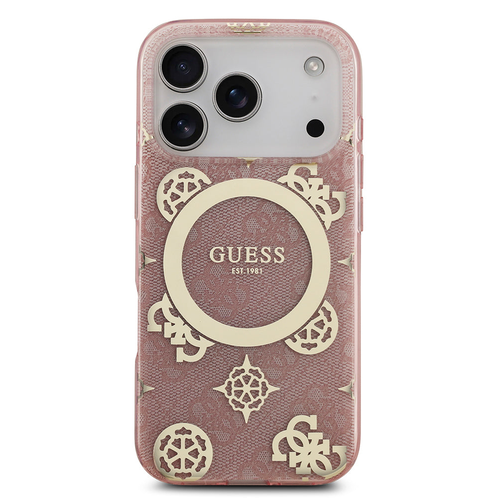 __genel|14|apple-iphone-17-pro-max-kilif-guess-orjinal-lisansli-m-safe-sarj-ozellikli-iml-peony-ve-4g-desenli-klasik-logolu-kapak-15|Apple iPhone 17 Pro Max Kılıf Guess Orjinal Lisanslı MagSafe Şarj Özellikli IML Peony ve 4G Desenli Klasik Logolu Kapak