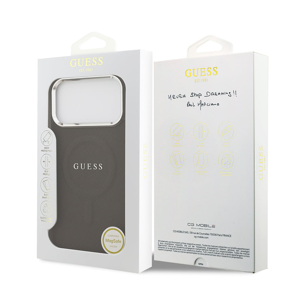 __genel|13|apple-iphone-17-pro-max-kilif-guess-orjinal-lisansli-m-safe-sarj-ozellikli-klasik-yazi-logolu-pu-deri-kapak-14|Apple iPhone 17 Pro Max Kılıf Guess Orjinal Lisanslı MagSafe Şarj Özellikli Klasik Yazı Logolu PU Deri Kapak