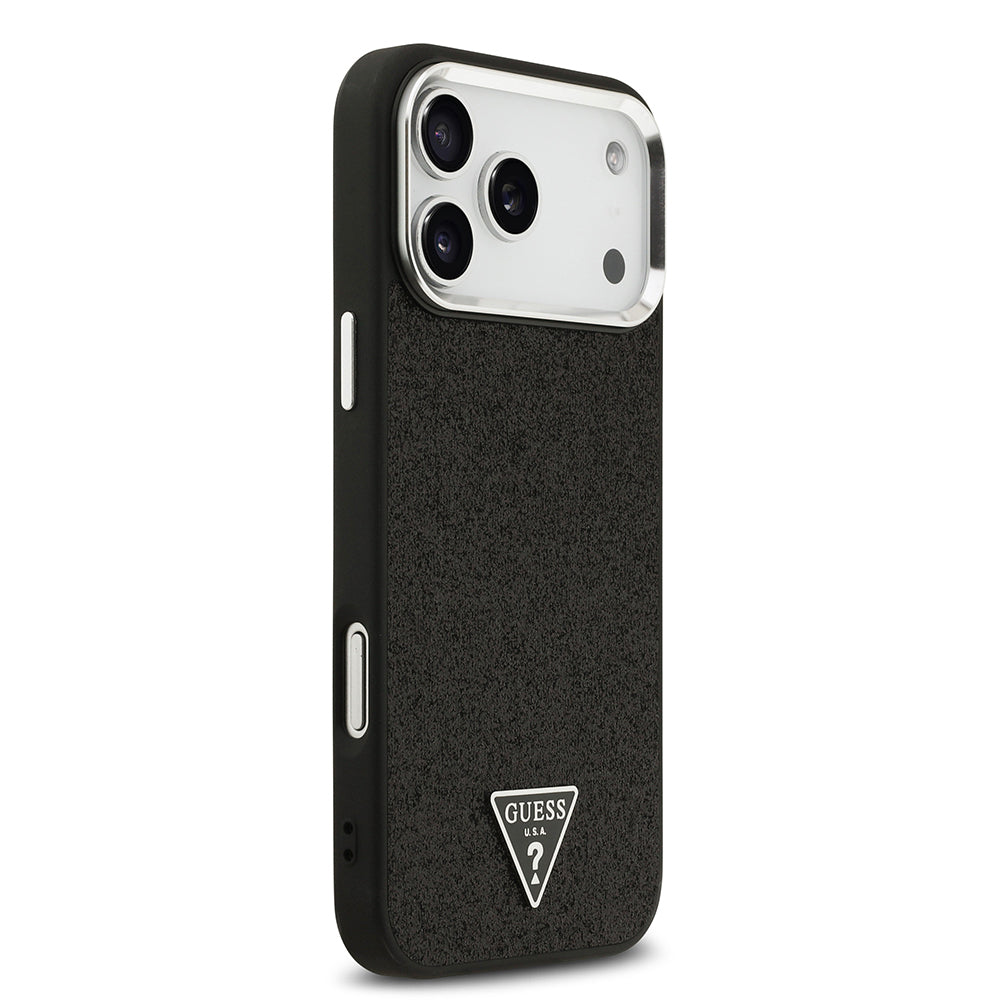 __genel|3|apple-iphone-17-pro-max-kilif-guess-orjinal-lisansli-m-safe-sarj-ozellikli-metal-kamera-cerceveli-ucgen-logolu-glitter-kapak-04|Apple iPhone 17 Pro Max Kılıf Guess Orjinal Lisanslı MagSafe Şarj Özellikli Metal Kamera Çerçeveli Üçgen Logolu Glitter Kapak
