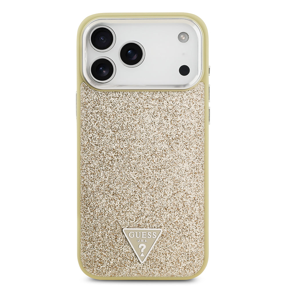 __genel|8|apple-iphone-17-pro-max-kilif-guess-orjinal-lisansli-m-safe-sarj-ozellikli-metal-kamera-cerceveli-ucgen-logolu-glitter-kapak-09|Apple iPhone 17 Pro Max Kılıf Guess Orjinal Lisanslı MagSafe Şarj Özellikli Metal Kamera Çerçeveli Üçgen Logolu Glitter Kapak
