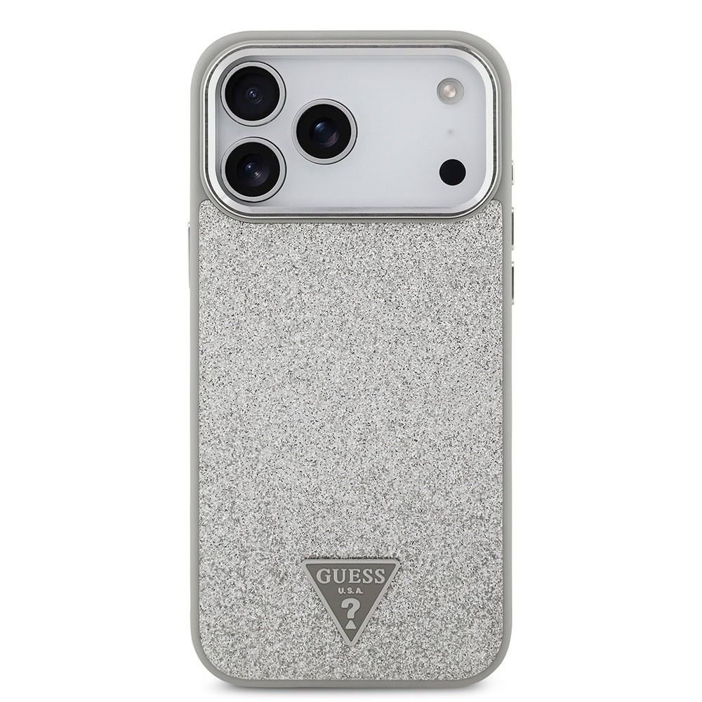 __genel|20|apple-iphone-17-pro-max-kilif-guess-orjinal-lisansli-m-safe-sarj-ozellikli-metal-kamera-cerceveli-ucgen-logolu-glitter-kapak-21|Apple iPhone 17 Pro Max Kılıf Guess Orjinal Lisanslı MagSafe Şarj Özellikli Metal Kamera Çerçeveli Üçgen Logolu Glitter Kapak
