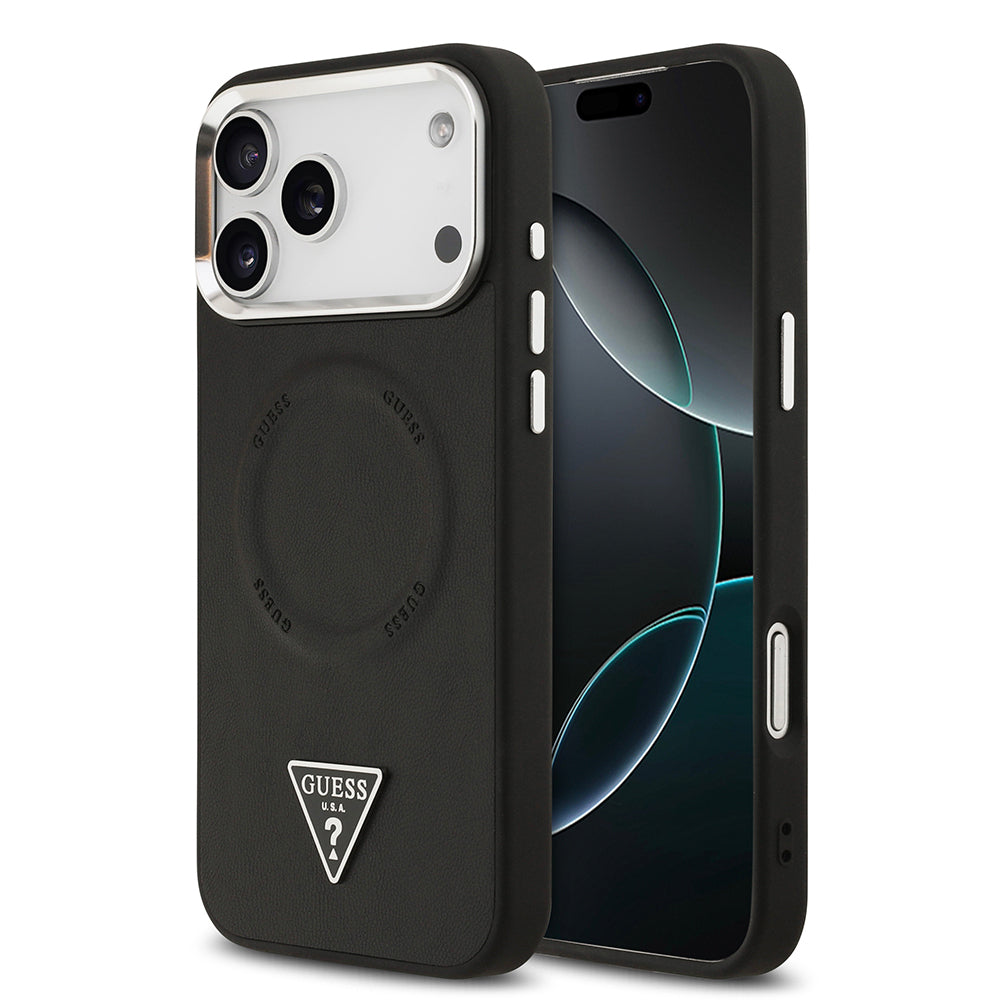 __genel|0|apple-iphone-17-pro-max-kilif-guess-orjinal-lisansli-m-safe-sarj-ozellikli-pu-deri-metal-kamera-cerceveli-ucgen-logolu-kapak-01|Apple iPhone 17 Pro Max Kılıf Guess Orjinal Lisanslı MagSafe Şarj Özellikli PU Deri Metal Kamera Çerçeveli Üçgen Logolu Kapak