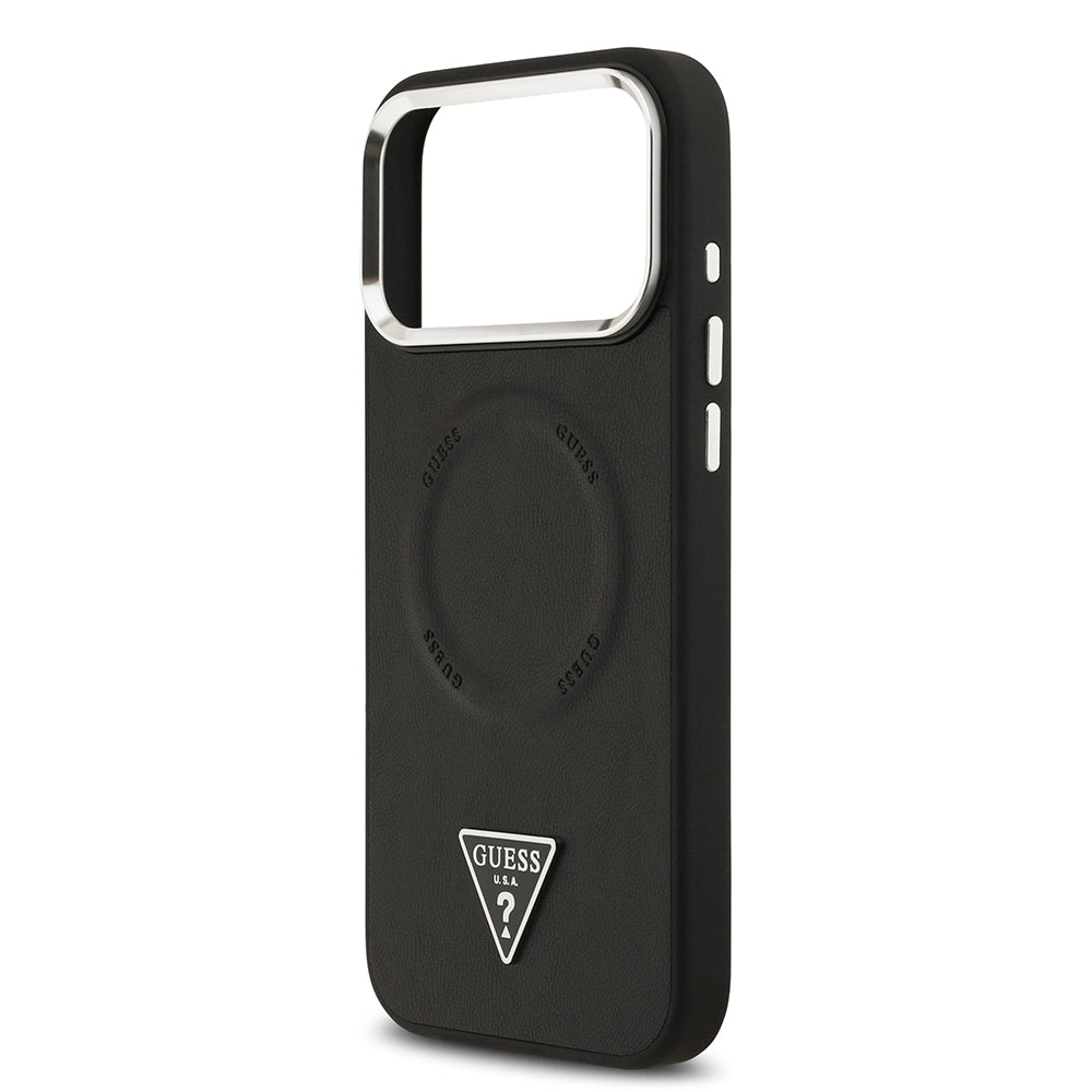 __genel|6|apple-iphone-17-pro-max-kilif-guess-orjinal-lisansli-m-safe-sarj-ozellikli-pu-deri-metal-kamera-cerceveli-ucgen-logolu-kapak-07|Apple iPhone 17 Pro Max Kılıf Guess Orjinal Lisanslı MagSafe Şarj Özellikli PU Deri Metal Kamera Çerçeveli Üçgen Logolu Kapak