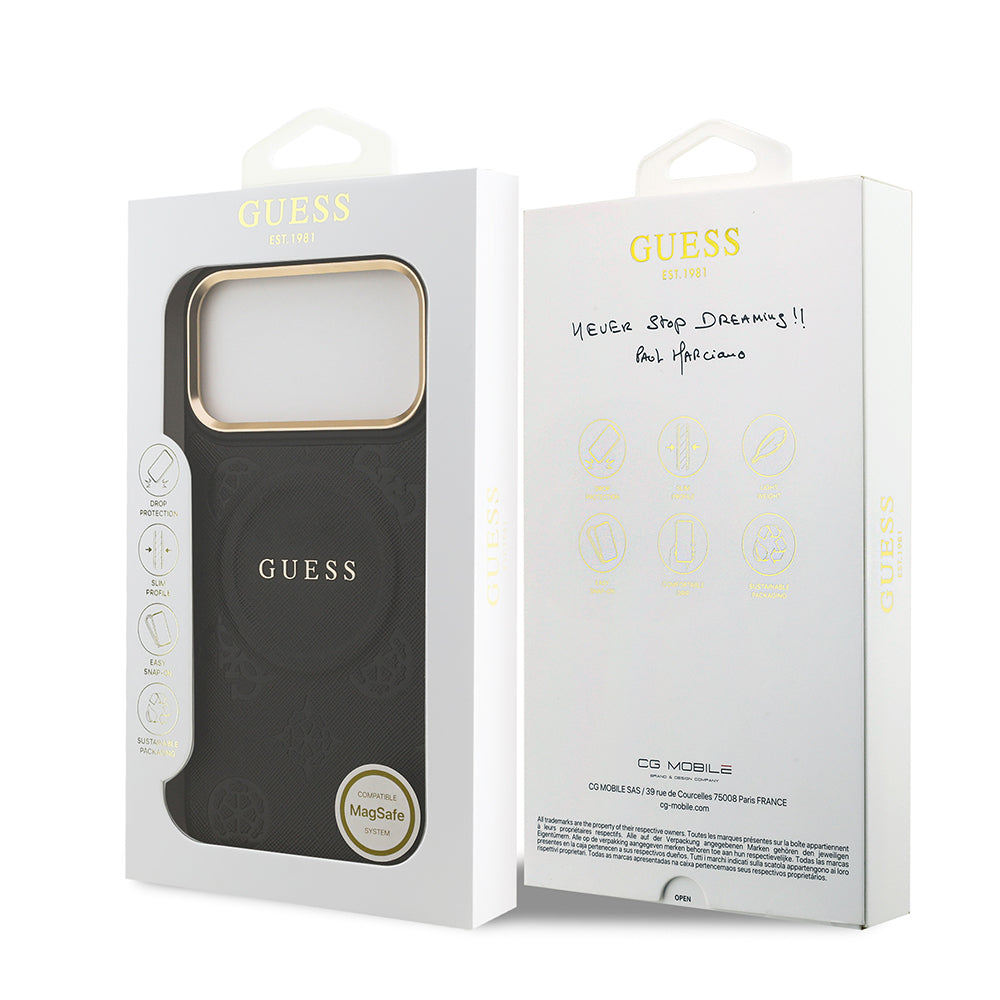 __genel|19|apple-iphone-17-pro-max-kilif-guess-orjinal-lisansli-m-safe-sarj-ozellikli-sicak-baskili-yazi-logolu-pu-deri-peony-kapak-20|Apple iPhone 17 Pro Max Kılıf Guess Orjinal Lisanslı MagSafe Şarj Özellikli Sıcak Baskılı Yazı Logolu PU Deri Peony Kapak