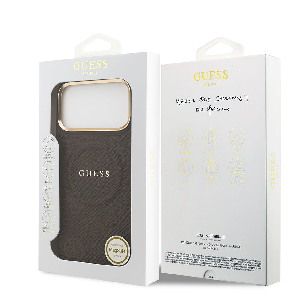 __genel|20|apple-iphone-17-pro-max-kilif-guess-orjinal-lisansli-m-safe-sarj-ozellikli-sicak-baskili-yazi-logolu-pu-deri-peony-kapak-21|Apple iPhone 17 Pro Max Kılıf Guess Orjinal Lisanslı MagSafe Şarj Özellikli Sıcak Baskılı Yazı Logolu PU Deri Peony Kapak