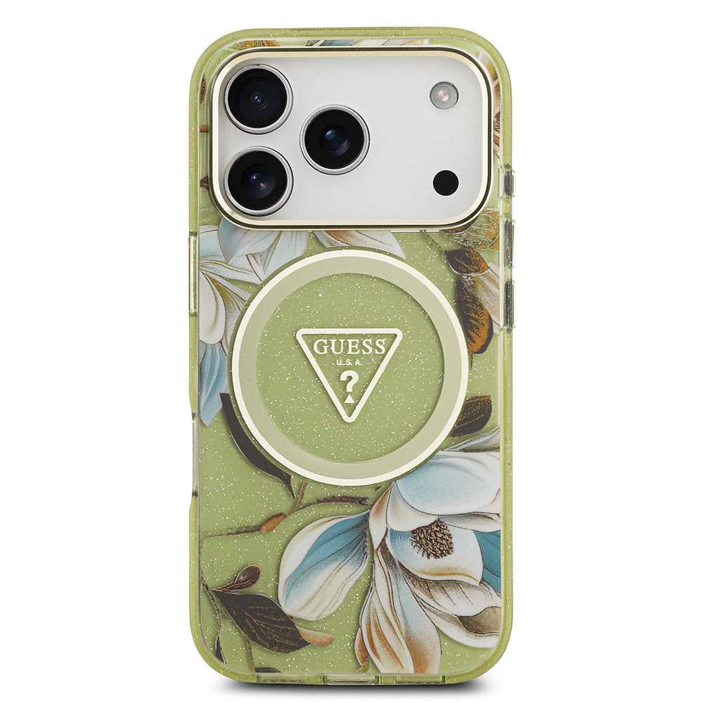 __genel|14|apple-iphone-17-pro-max-kilif-guess-orjinal-lisansli-m-safe-sarj-ozellikli-simli-cicek-desenli-metal-kamera-cerceveli-ucgen-logolu-kapak-15|Apple iPhone 17 Pro Max Kılıf Guess Orjinal Lisanslı MagSafe Şarj Özellikli Simli Çiçek Desenli Metal Kamera Çerçeveli Üçgen Logolu Kapak