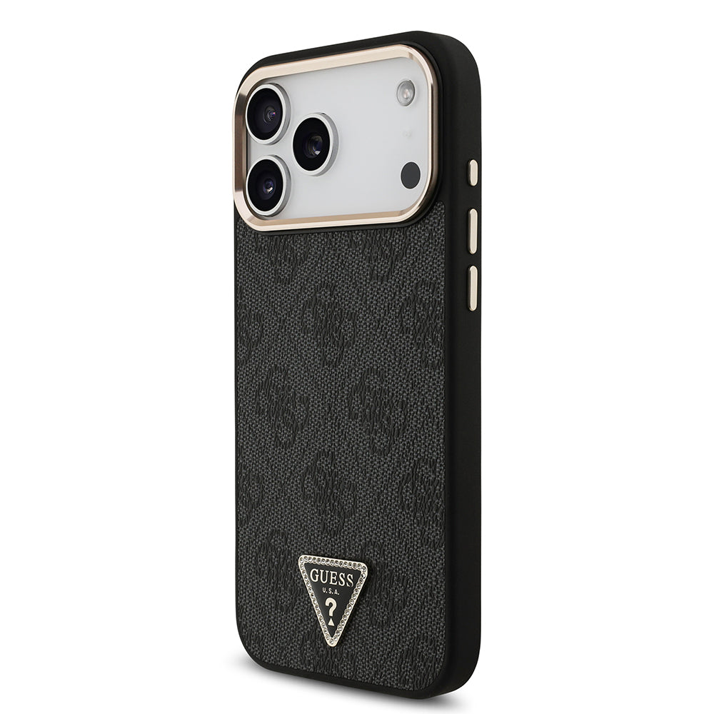 __genel|15|apple-iphone-17-pro-max-kilif-guess-orjinal-lisansli-m-safe-sarj-ozellikli-tasli-ucgen-logo-4g-desenli-kapak-16|Apple iPhone 17 Pro Max Kılıf Guess Orjinal Lisanslı MagSafe Şarj Özellikli Taşlı Üçgen Logo 4G Desenli Kapak