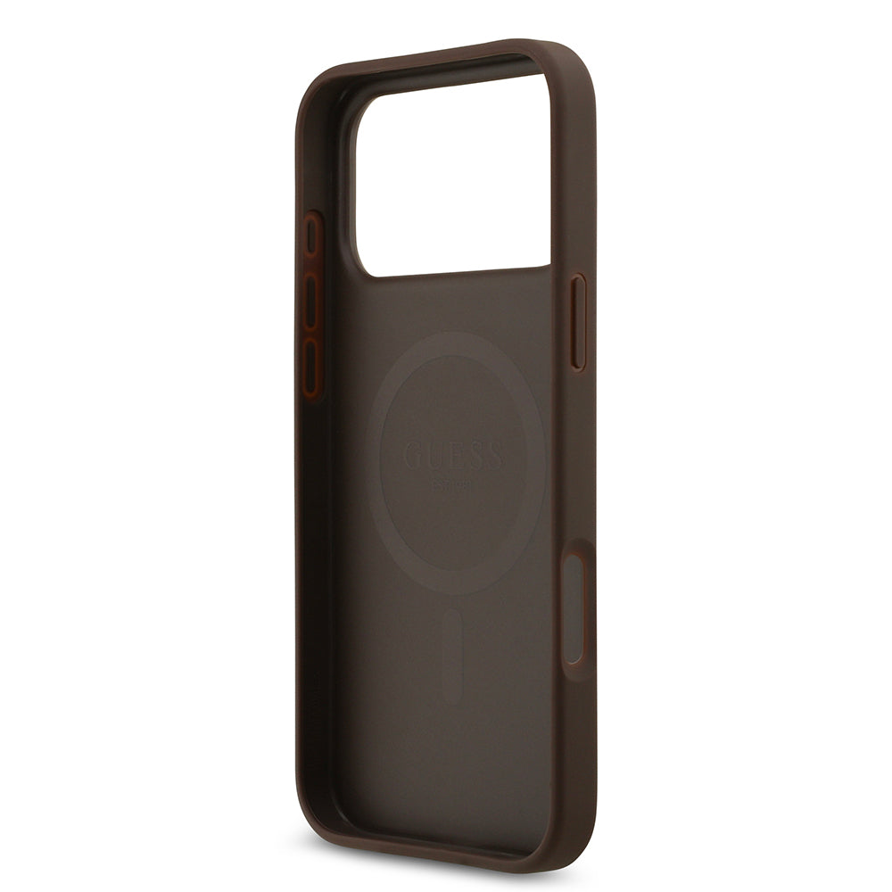 __genel|6|apple-iphone-17-pro-max-kilif-guess-orjinal-lisansli-m-safe-sarj-ozellikli-yazi-logolu-circle-classic-kapak-07|Apple iPhone 17 Pro Max Kılıf Guess Orjinal Lisanslı MagSafe Şarj Özellikli Yazı Logolu Circle Classic Kapak