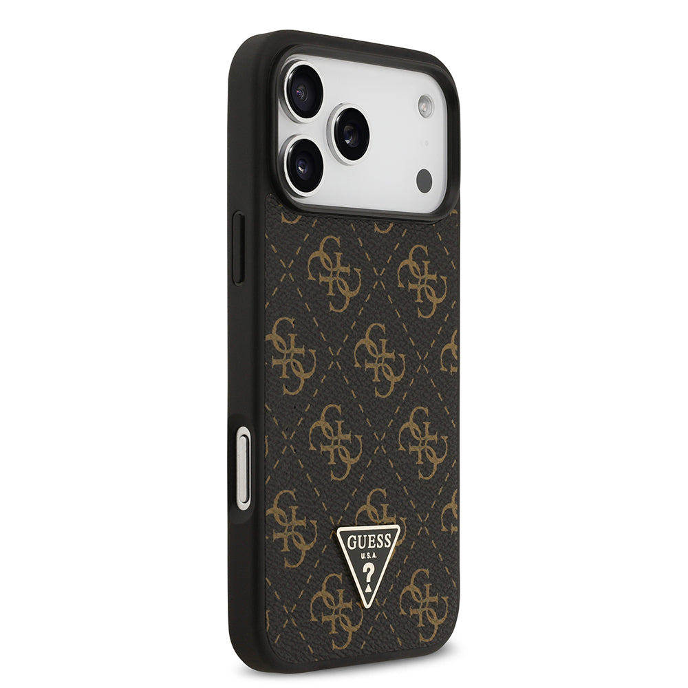 __genel|3|apple-iphone-17-pro-max-kilif-guess-orjinal-lisansli-pu-deri-4g-desenli-ucgen-logolu-kapak-04|Apple iPhone 17 Pro Max Kılıf Guess Orjinal Lisanslı PU Deri 4G Desenli Üçgen Logolu Kapak