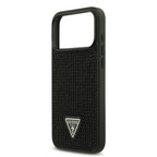 __genel|5|apple-iphone-17-pro-max-kilif-guess-orjinal-lisansli-tasli-arka-yuzey-ucgen-logolu-kapak-06|Apple iPhone 17 Pro Max Kılıf Guess Orjinal Lisanslı Taşlı Arka Yüzey Üçgen Logolu Kapak