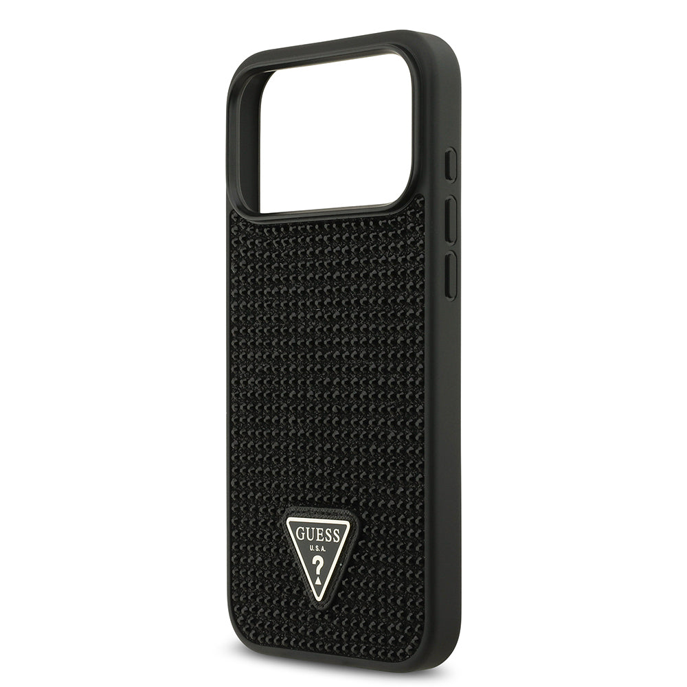 __genel|5|apple-iphone-17-pro-max-kilif-guess-orjinal-lisansli-tasli-arka-yuzey-ucgen-logolu-kapak-06|Apple iPhone 17 Pro Max Kılıf Guess Orjinal Lisanslı Taşlı Arka Yüzey Üçgen Logolu Kapak