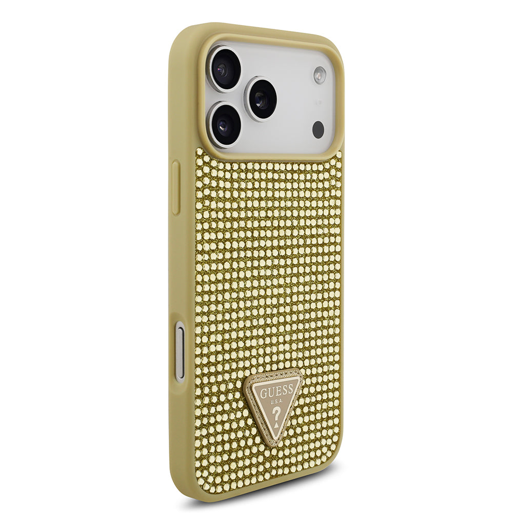 __genel|10|apple-iphone-17-pro-max-kilif-guess-orjinal-lisansli-tasli-arka-yuzey-ucgen-logolu-kapak-11|Apple iPhone 17 Pro Max Kılıf Guess Orjinal Lisanslı Taşlı Arka Yüzey Üçgen Logolu Kapak