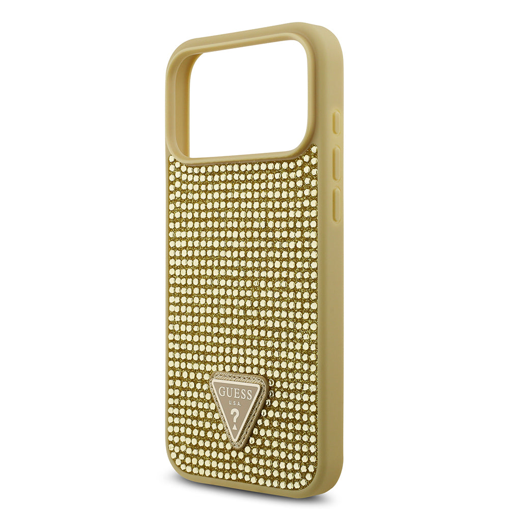 __genel|12|apple-iphone-17-pro-max-kilif-guess-orjinal-lisansli-tasli-arka-yuzey-ucgen-logolu-kapak-13|Apple iPhone 17 Pro Max Kılıf Guess Orjinal Lisanslı Taşlı Arka Yüzey Üçgen Logolu Kapak