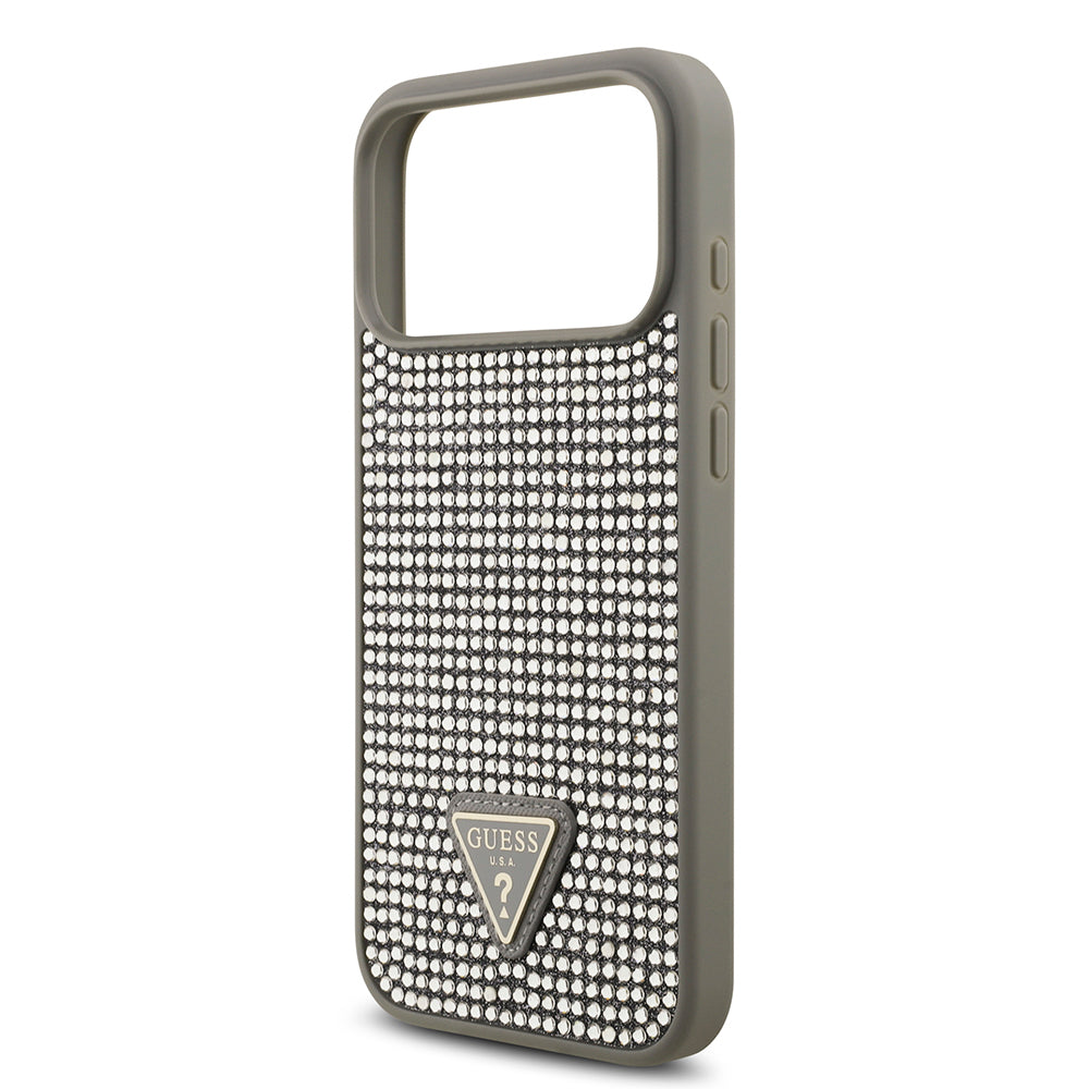 __genel|26|apple-iphone-17-pro-max-kilif-guess-orjinal-lisansli-tasli-arka-yuzey-ucgen-logolu-kapak-27|Apple iPhone 17 Pro Max Kılıf Guess Orjinal Lisanslı Taşlı Arka Yüzey Üçgen Logolu Kapak