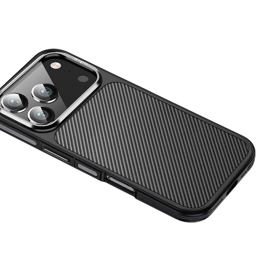 __genel|2|apple-iphone-17-pro-max-kilif-karbon-fiber-gorunumlu-wlons-marin-kapak-03|Apple iPhone 17 Pro Max Kılıf Karbon Fiber Görünümlü Wlons Marin Kapak