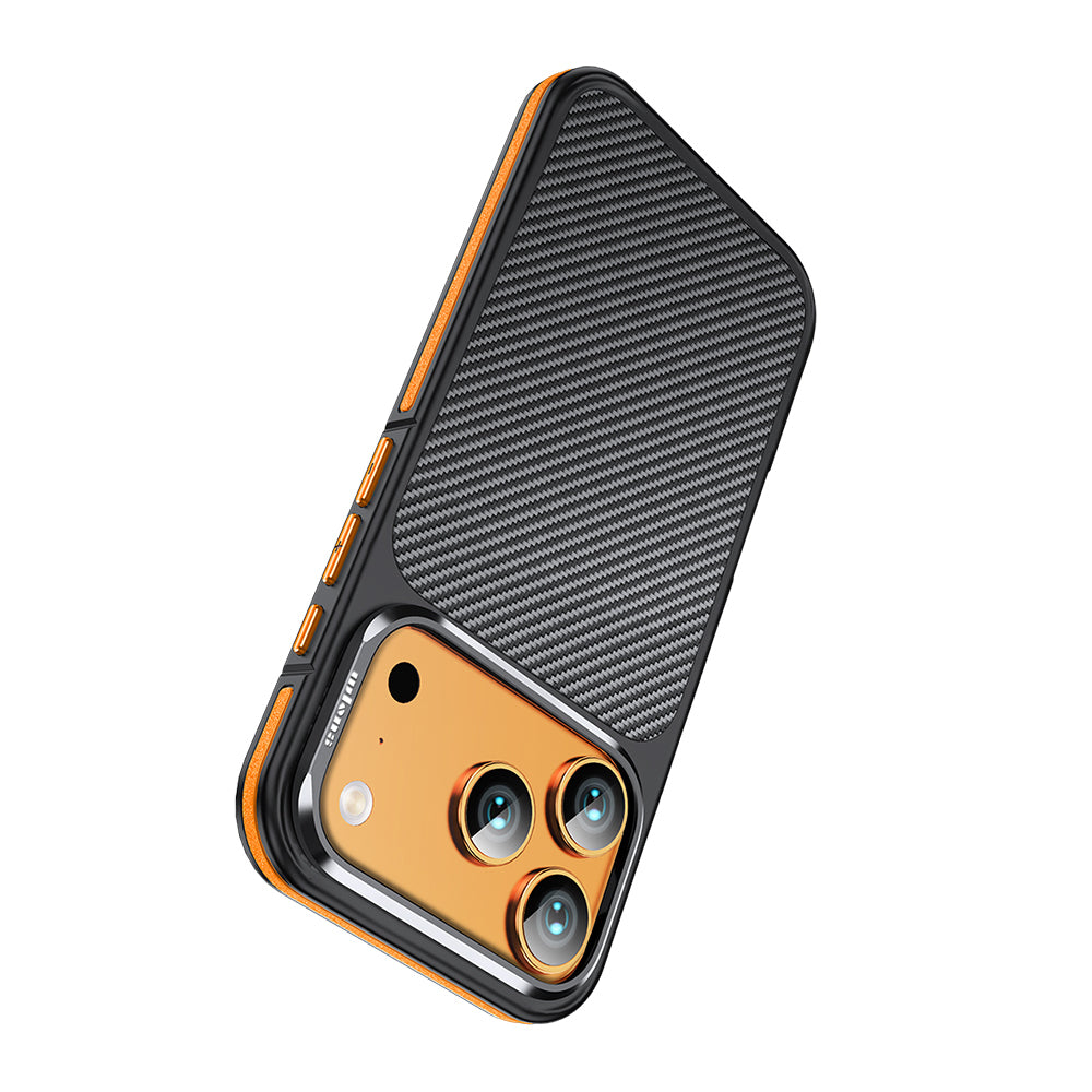 __genel|3|apple-iphone-17-pro-max-kilif-karbon-fiber-gorunumlu-wlons-marin-kapak-04|Apple iPhone 17 Pro Max Kılıf Karbon Fiber Görünümlü Wlons Marin Kapak