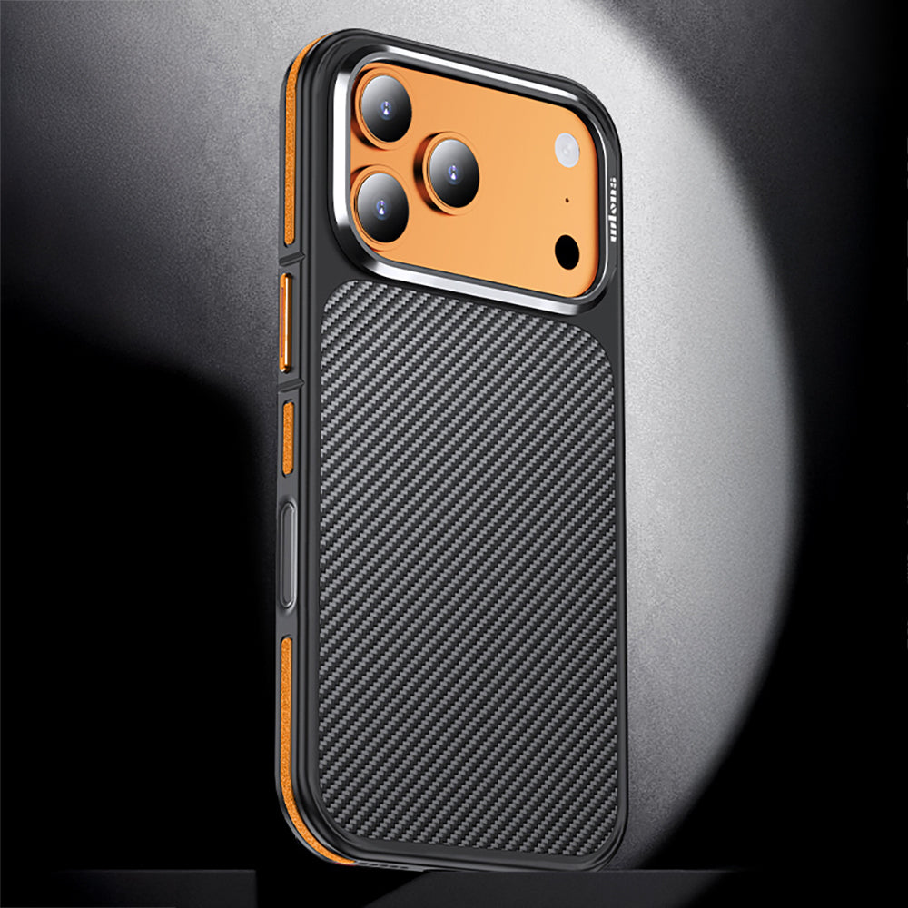 __genel|16|apple-iphone-17-pro-max-kilif-karbon-fiber-gorunumlu-wlons-marin-kapak-17|Apple iPhone 17 Pro Max Kılıf Karbon Fiber Görünümlü Wlons Marin Kapak