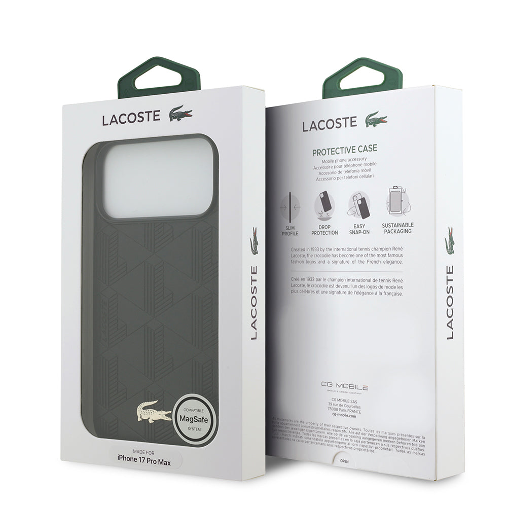 __genel|13|apple-iphone-17-pro-max-kilif-lacoste-orjinal-lisansli-m-safe-sarj-ozellikli-pu-deri-tasarimli-karisik-monogram-desenli-kapak-14|Apple iPhone 17 Pro Max Kılıf Lacoste Orjinal Lisanslı MagSafe Şarj Özellikli PU Deri Tasarımlı Karışık Monogram Desenli Kapak