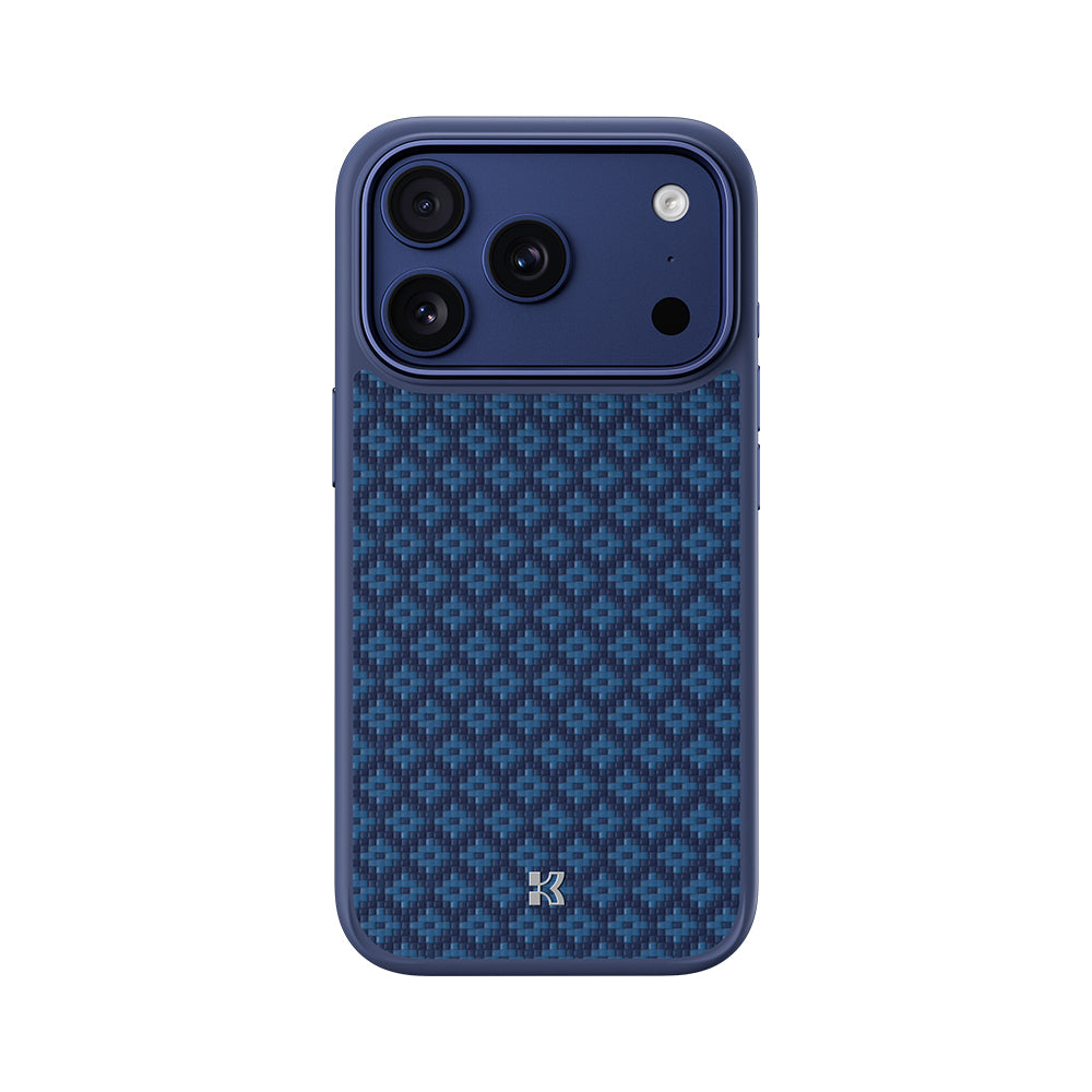 __genel|3|apple-iphone-17-pro-max-kilif-m-safe-sarj-ozellikli-benks-armorpro-armorgrid-serisi-kevlar-karbon-kapak-04|Apple iPhone 17 Pro Max Kılıf MagSafe Şarj Özellikli Benks ArmorPro ArmorGrid Serisi Kevlar Karbon Kapak