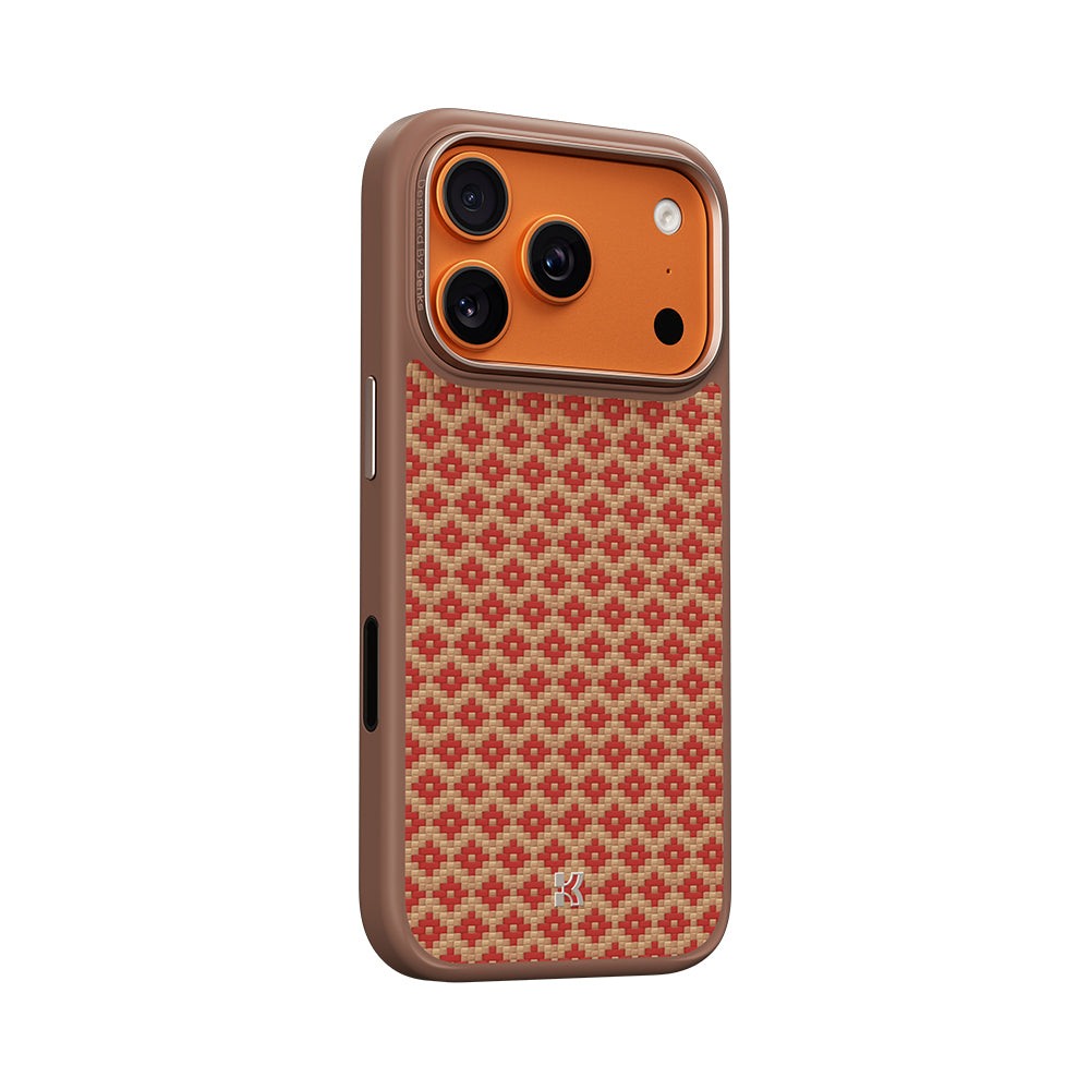 __genel|4|apple-iphone-17-pro-max-kilif-m-safe-sarj-ozellikli-benks-armorpro-armorgrid-serisi-kevlar-karbon-kapak-05|Apple iPhone 17 Pro Max Kılıf MagSafe Şarj Özellikli Benks ArmorPro ArmorGrid Serisi Kevlar Karbon Kapak