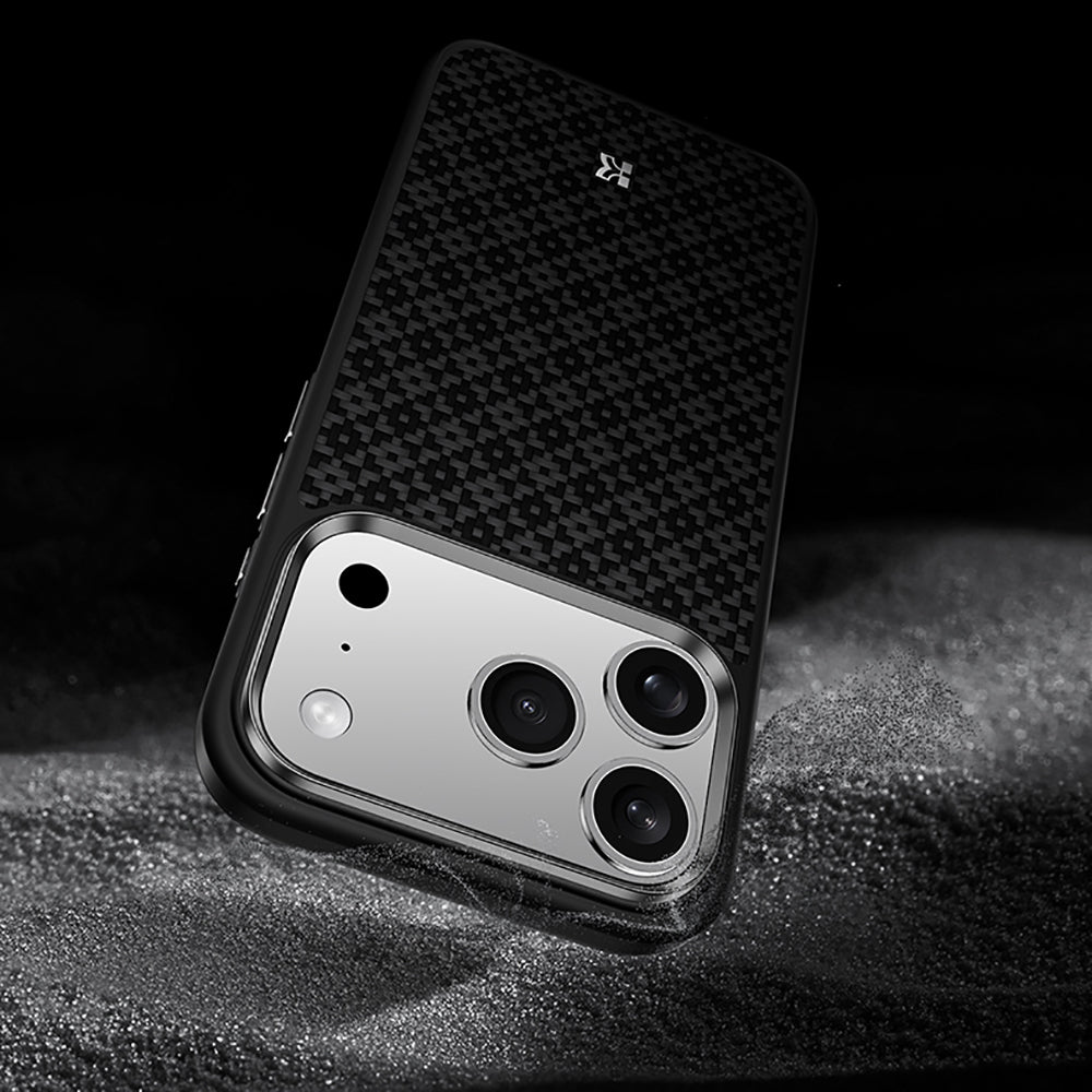 __genel|16|apple-iphone-17-pro-max-kilif-m-safe-sarj-ozellikli-benks-armorpro-armorgrid-serisi-kevlar-karbon-kapak-17|Apple iPhone 17 Pro Max Kılıf MagSafe Şarj Özellikli Benks ArmorPro ArmorGrid Serisi Kevlar Karbon Kapak
