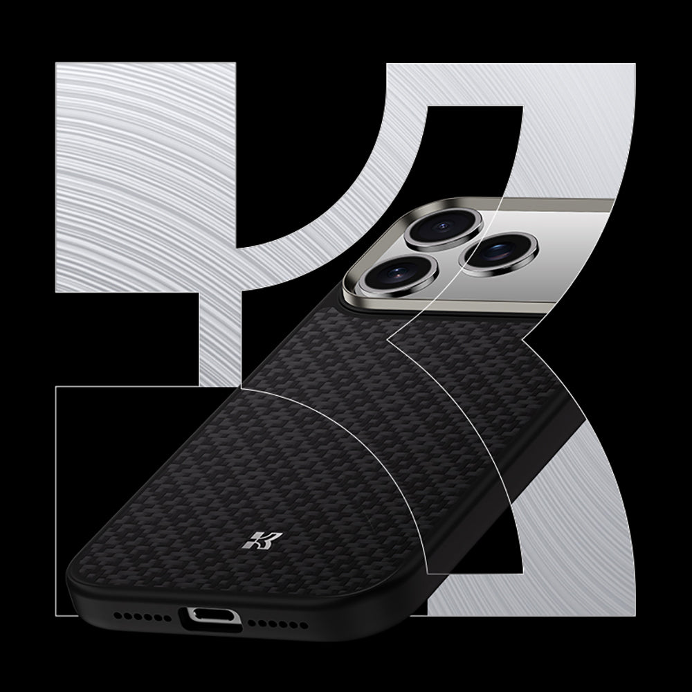 __genel|20|apple-iphone-17-pro-max-kilif-m-safe-sarj-ozellikli-benks-armorpro-armorgrid-serisi-kevlar-karbon-kapak-21|Apple iPhone 17 Pro Max Kılıf MagSafe Şarj Özellikli Benks ArmorPro ArmorGrid Serisi Kevlar Karbon Kapak